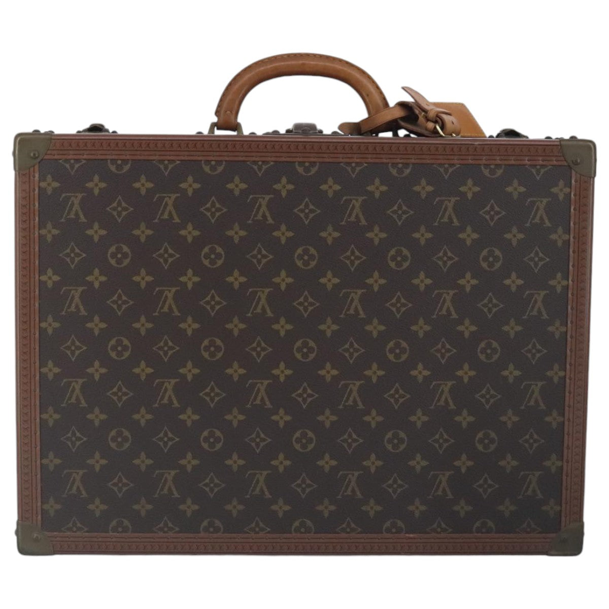 LOUIS VUITTON Monogram Bisten 50 Trunk M21328 LV Auth 97363A