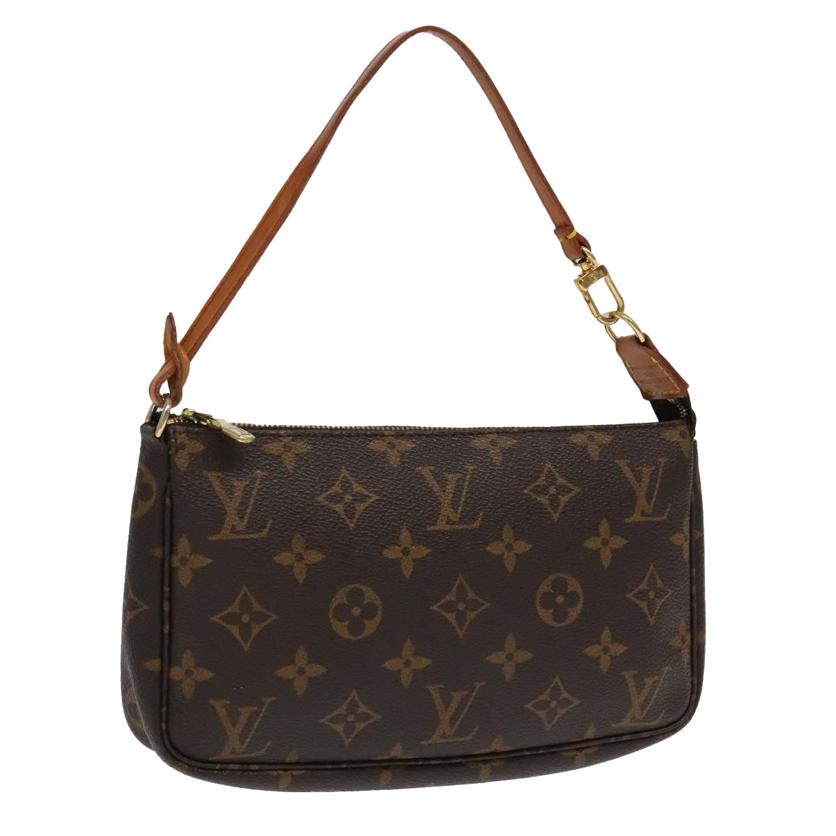 LOUIS VUITTON Monogram Pochette Accessoires Pouch M51980 LV Auth 97549