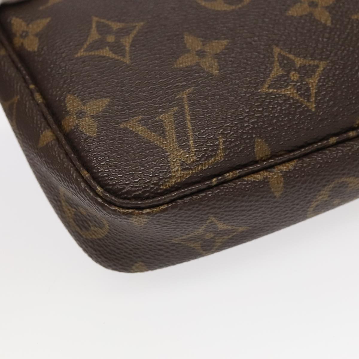 LOUIS VUITTON Monogram Pochette Accessoires Pouch Vintage M51980 LV Auth 97587