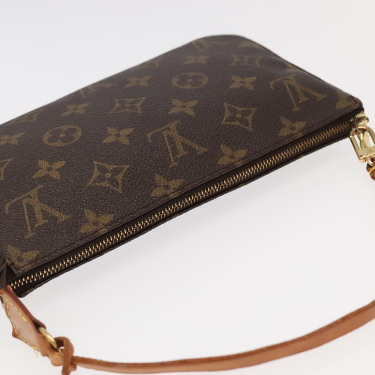 LOUIS VUITTON Monogram Pochette Accessoires Pouch Vintage M51980 LV Auth 97587