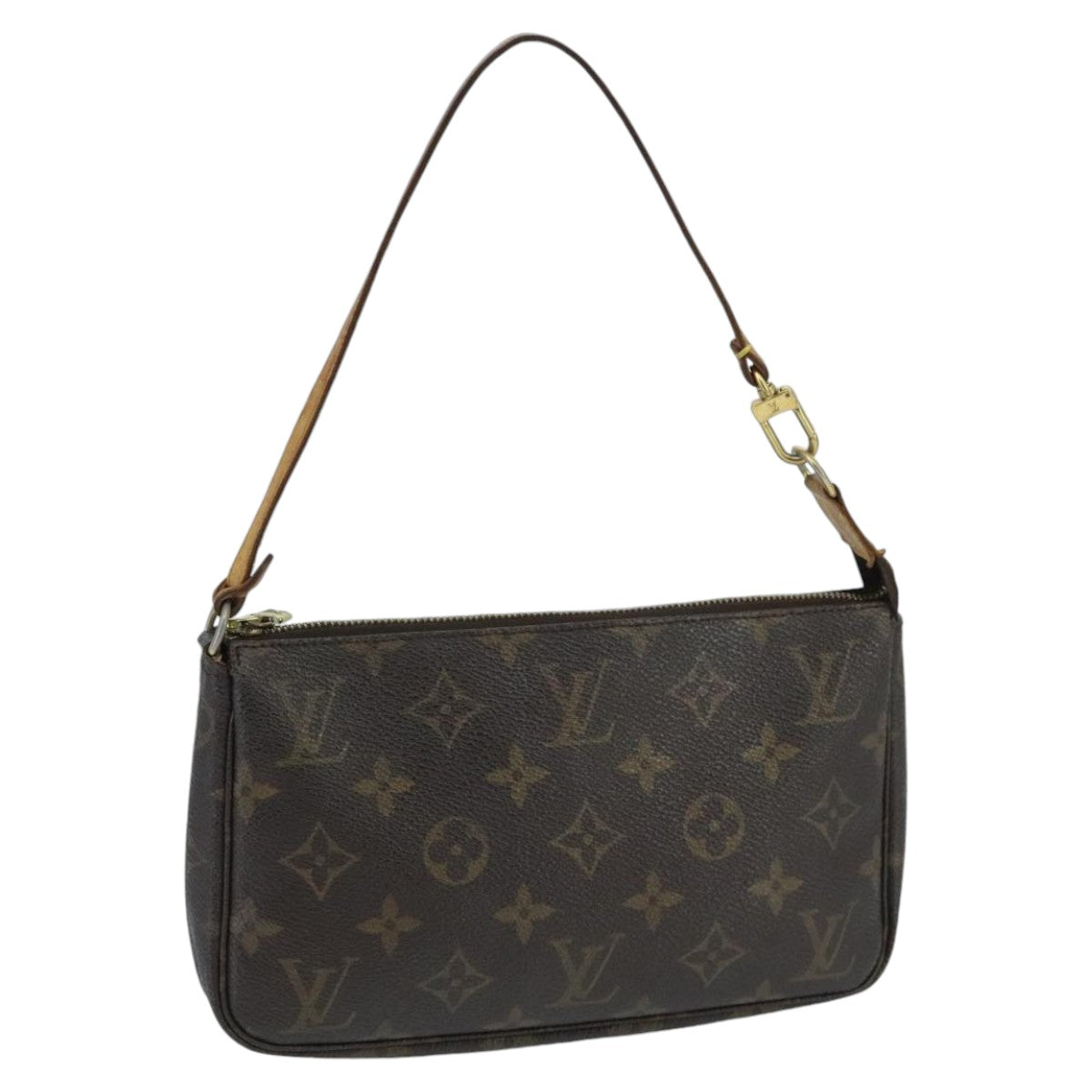 LOUIS VUITTON Monogram Pochette Accessoires Pouch M51980 LV Auth 97653