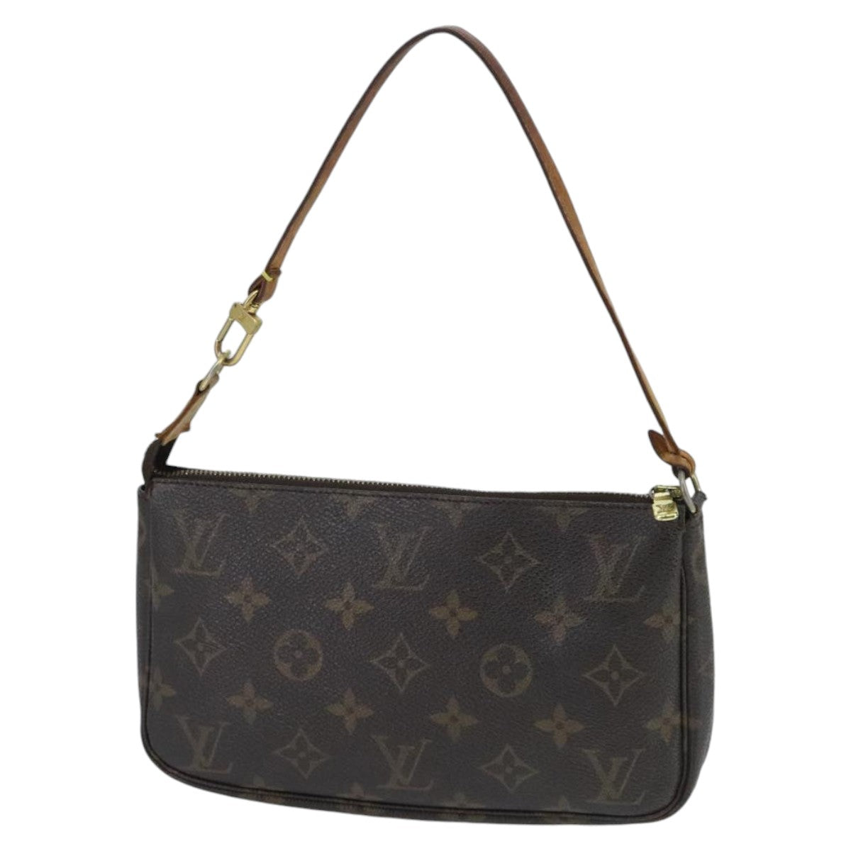 LOUIS VUITTON Monogram Pochette Accessoires Pouch M51980 LV Auth 97653