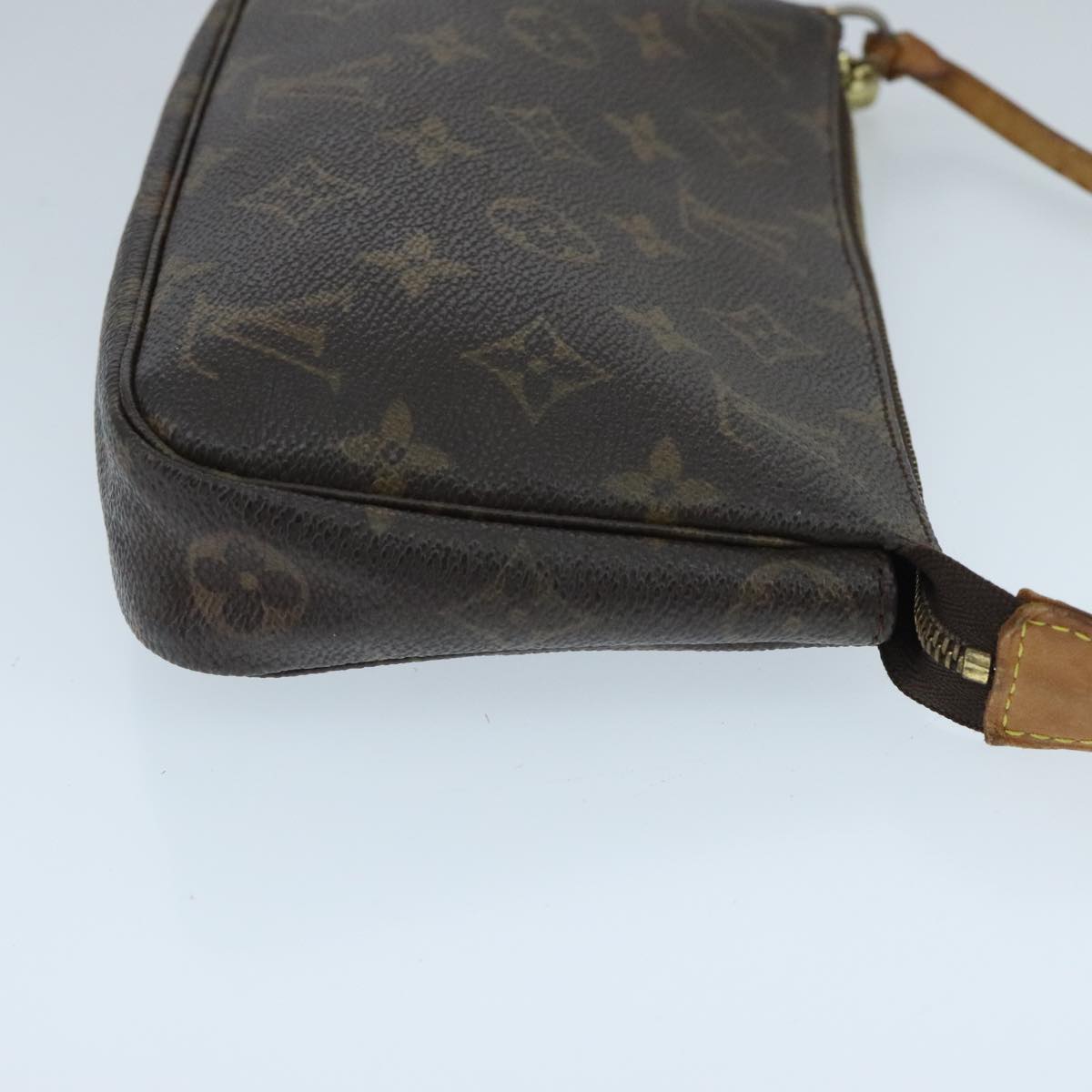 LOUIS VUITTON Monogram Pochette Accessoires Pouch M51980 LV Auth 97653