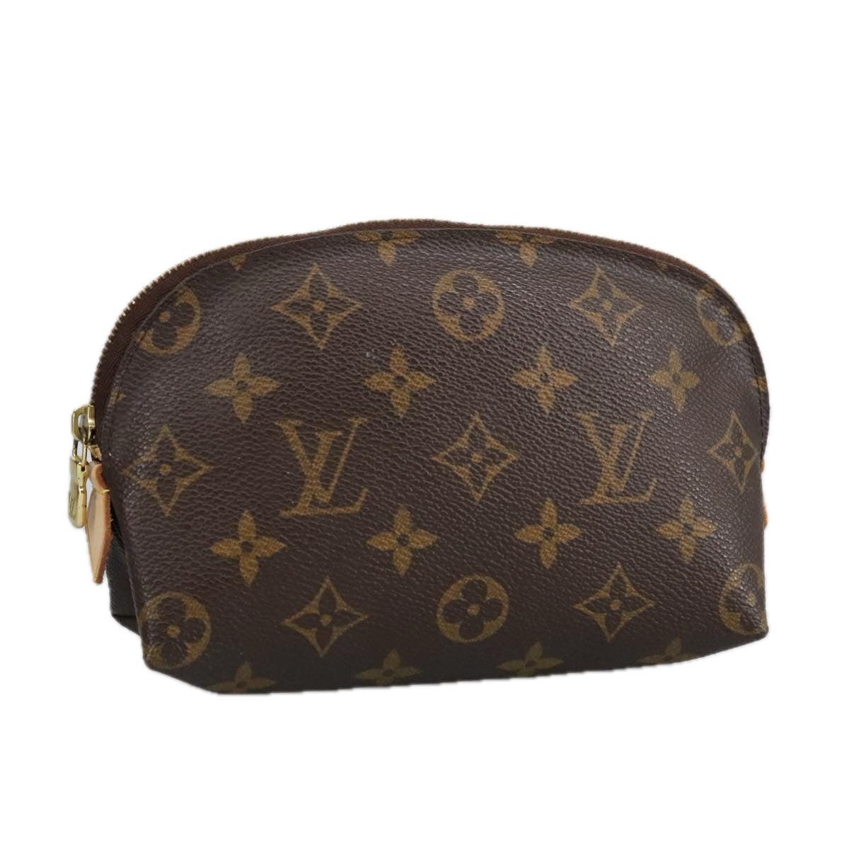 LOUIS VUITTON Monogram Pochette Cosmetic PM Cosmetic Pouch M47515 LV Auth 97655