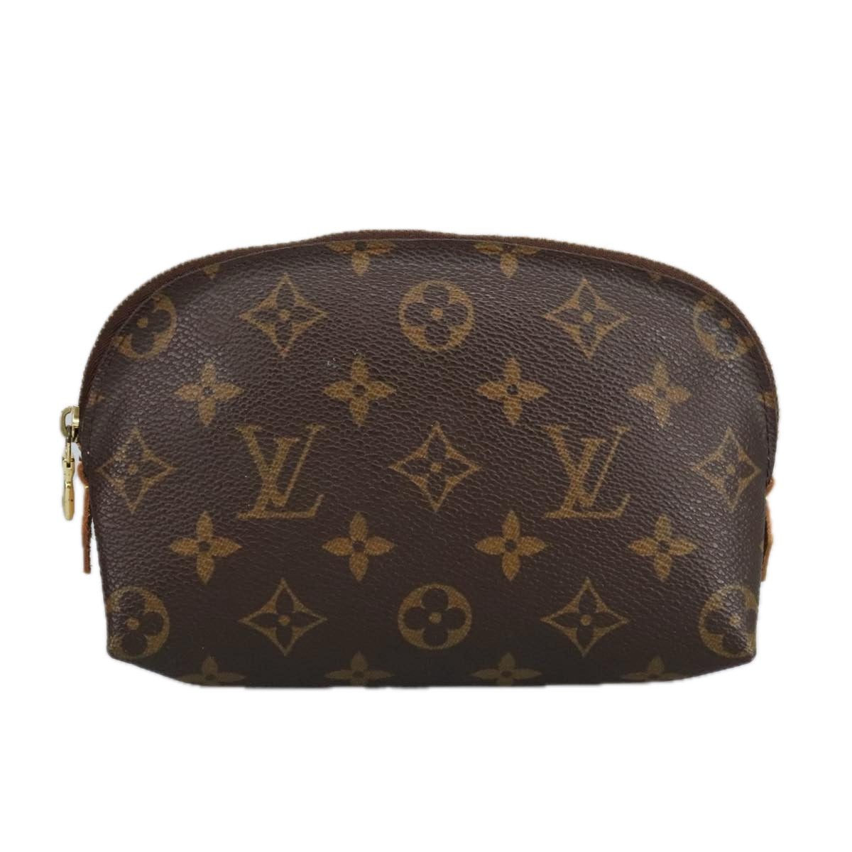 LOUIS VUITTON Monogram Pochette Cosmetic PM Cosmetic Pouch M47515 LV Auth 97655