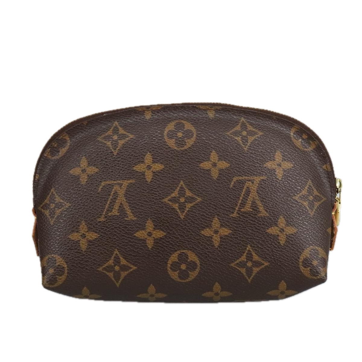 LOUIS VUITTON Monogram Pochette Cosmetic PM Cosmetic Pouch M47515 LV Auth 97655