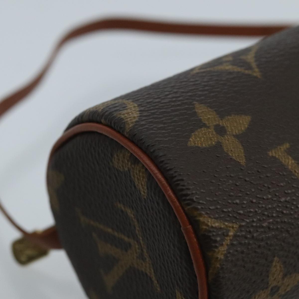 LOUIS VUITTON Monogram Papillon Pouch Pouch Vintage LV Auth 97716