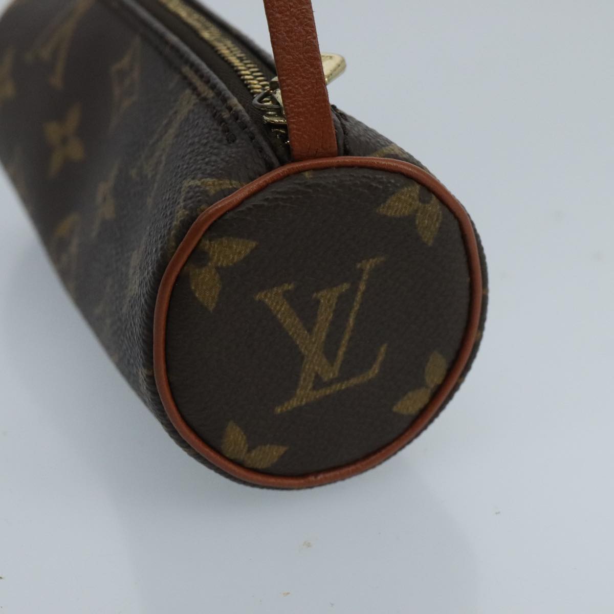 LOUIS VUITTON Monogram Papillon Pouch Pouch Vintage LV Auth 97716