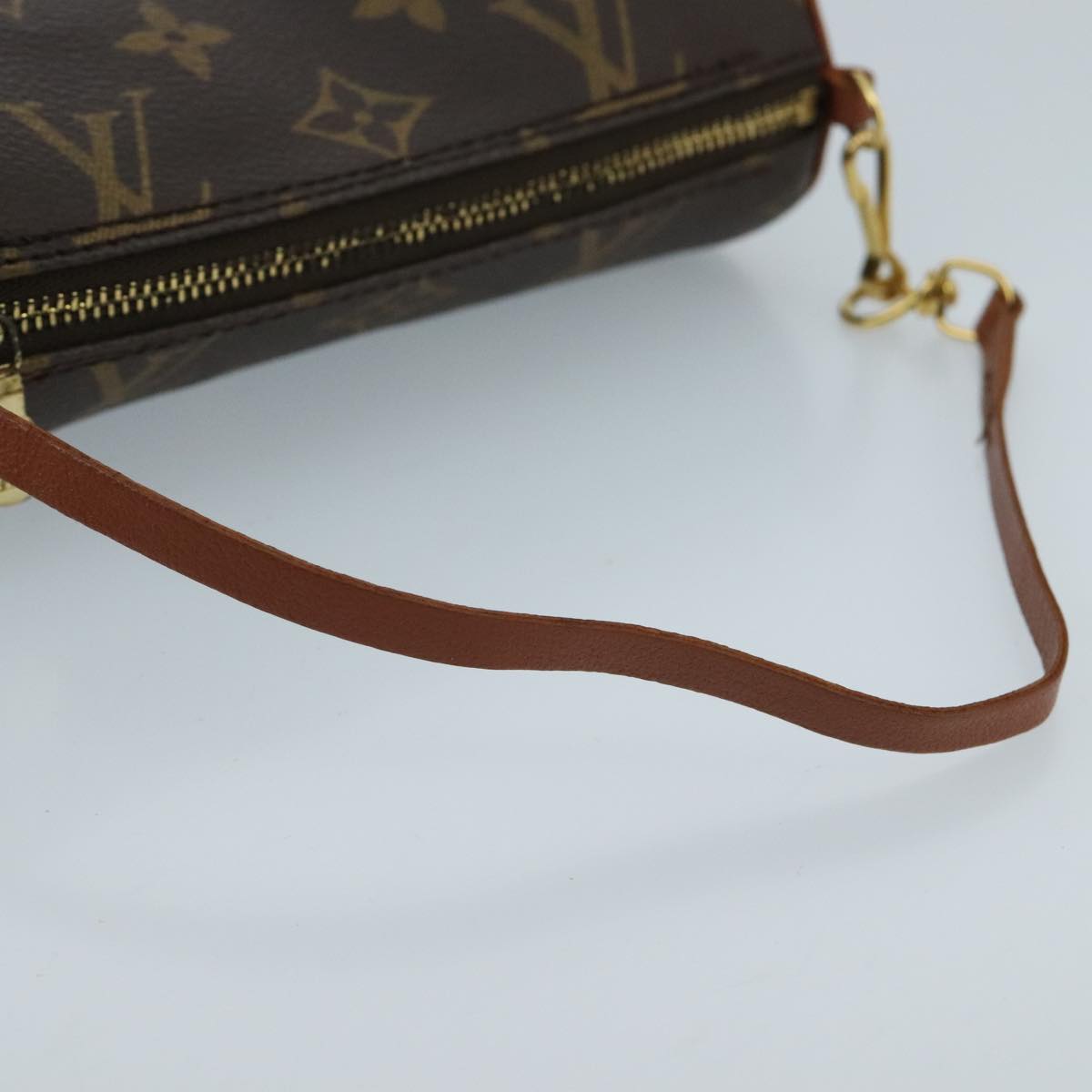 LOUIS VUITTON Monogram Papillon Pouch Pouch Vintage LV Auth 97716