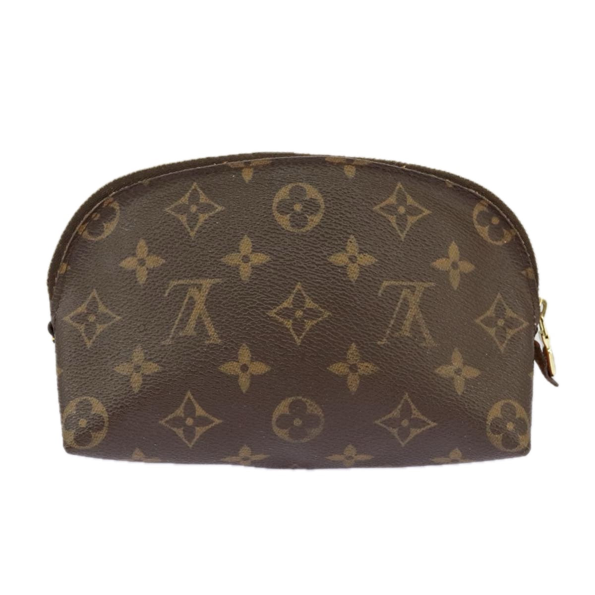 LOUIS VUITTON Monogram Pochette Cosmetic PM Cosmetic Pouch M47515 LV Auth 97745