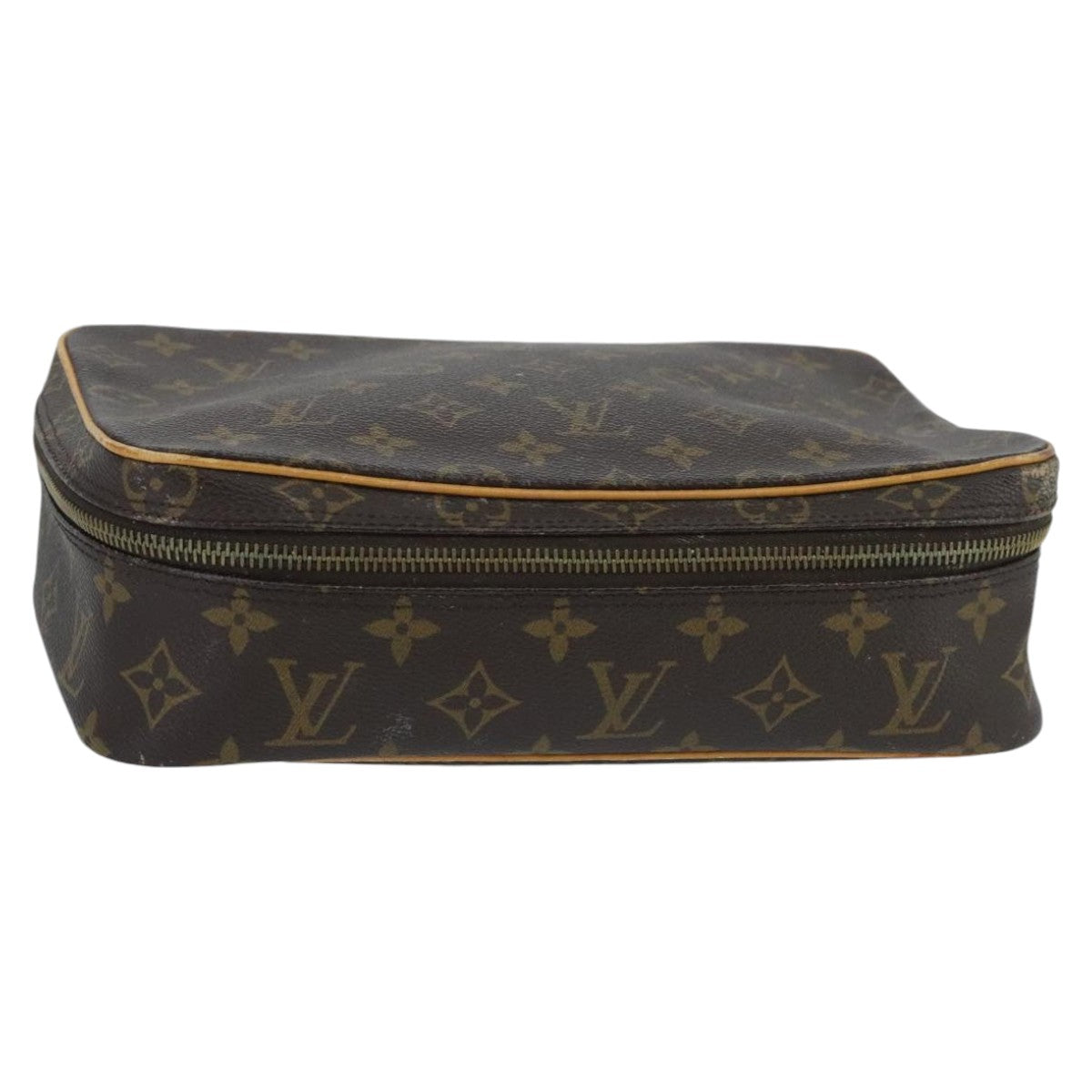 LOUIS VUITTON Monogram Trousse Boite Cosmetic Pouch M47640 LV Auth 97802