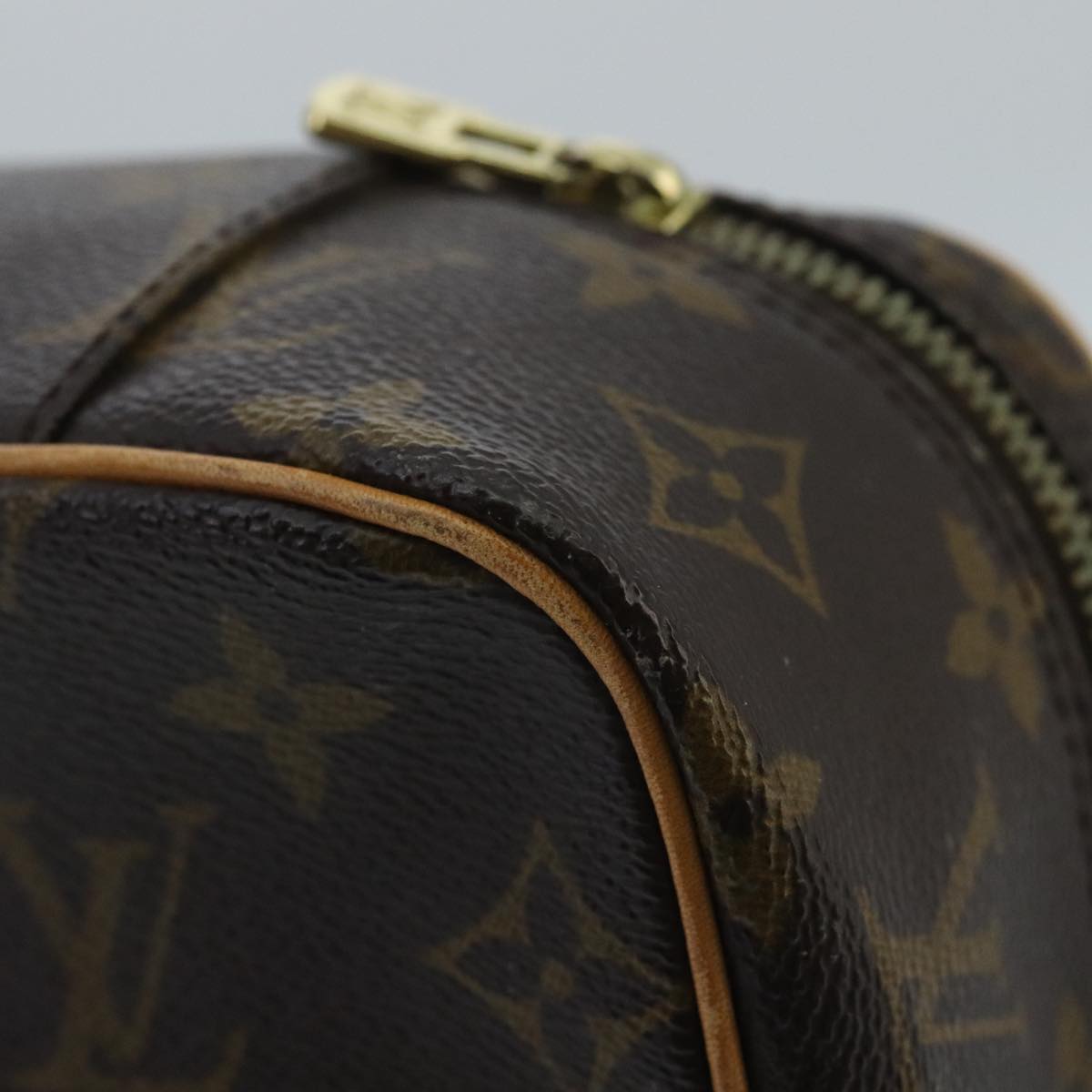 LOUIS VUITTON Monogram Trousse Boite Cosmetic Pouch M47640 LV Auth 97802