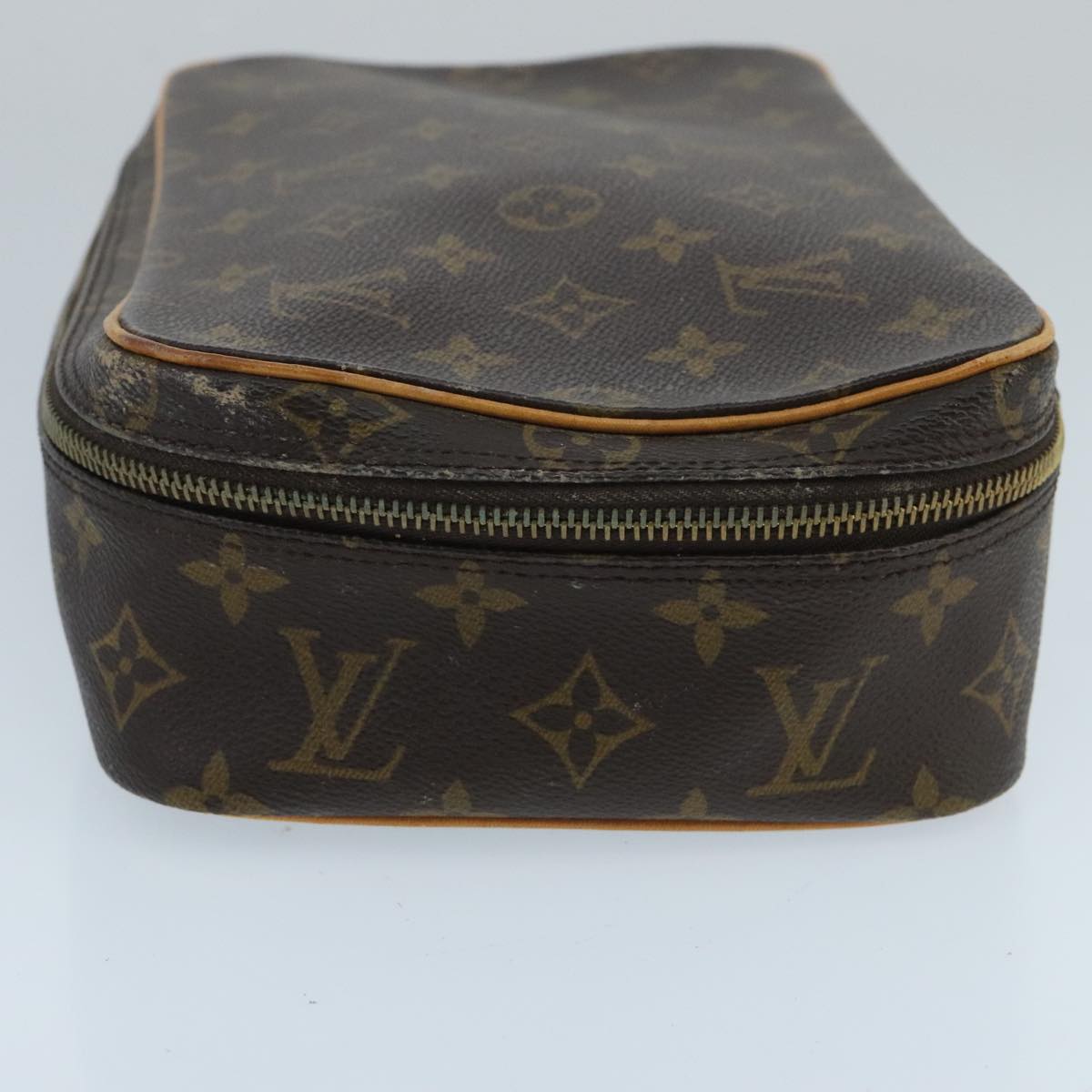 LOUIS VUITTON Monogram Trousse Boite Cosmetic Pouch M47640 LV Auth 97802