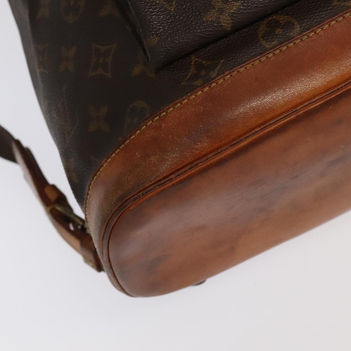 LOUIS VUITTON Monogram Montsouris MM Backpack M51136 LV Auth 97846