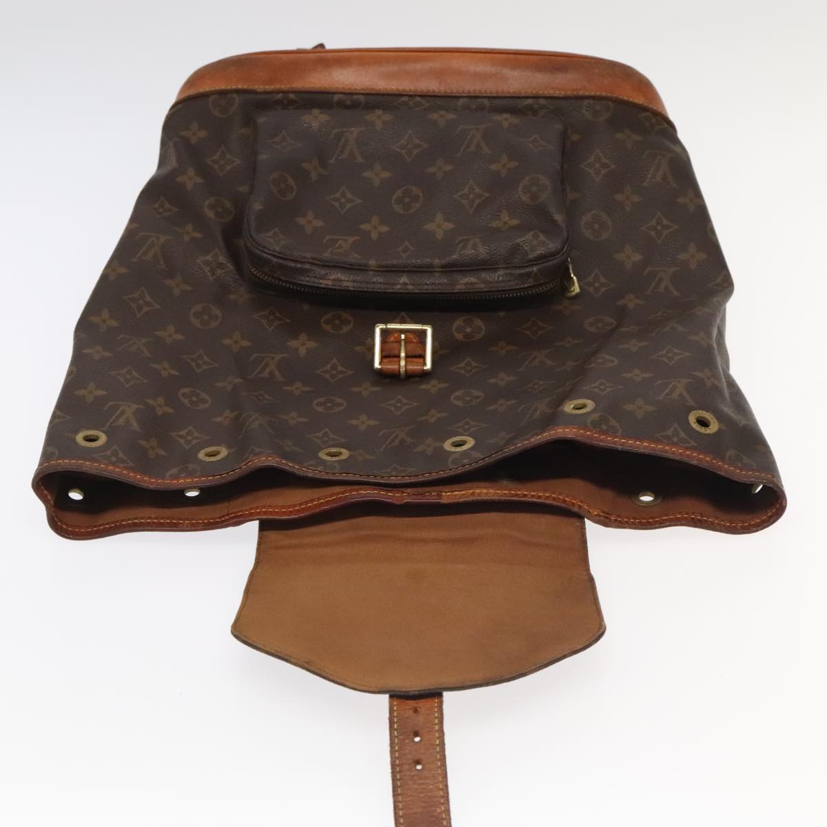 LOUIS VUITTON Monogram Montsouris MM Backpack M51136 LV Auth 97846