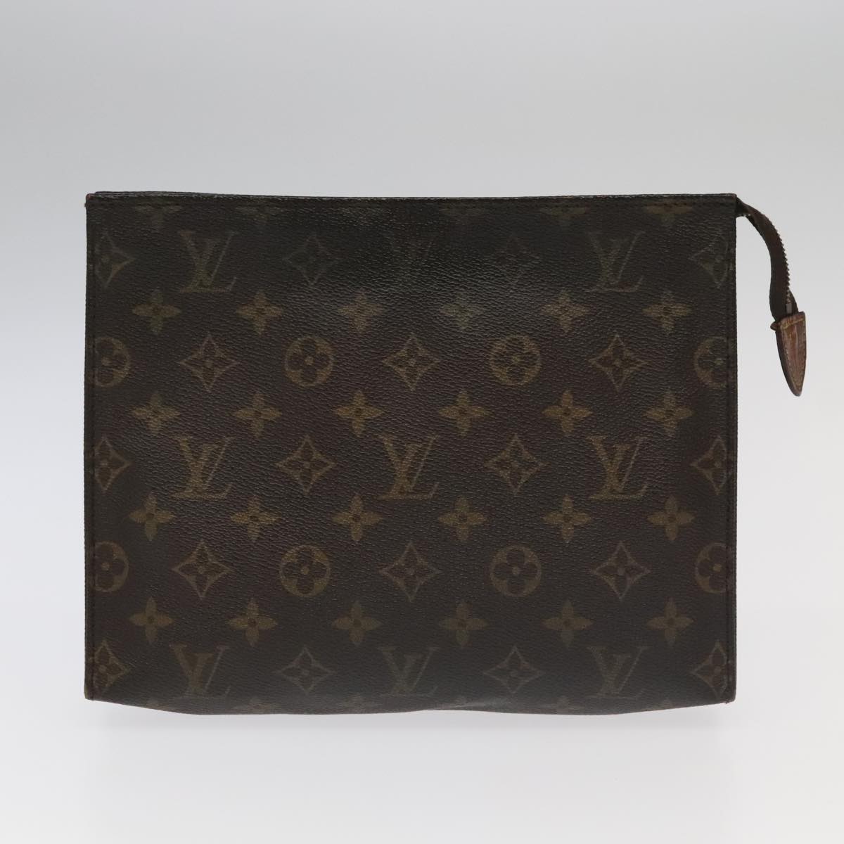 LOUIS VUITTON Monogram Poche Toilette 26 Pouch 2Set M47542 LV Auth 97871