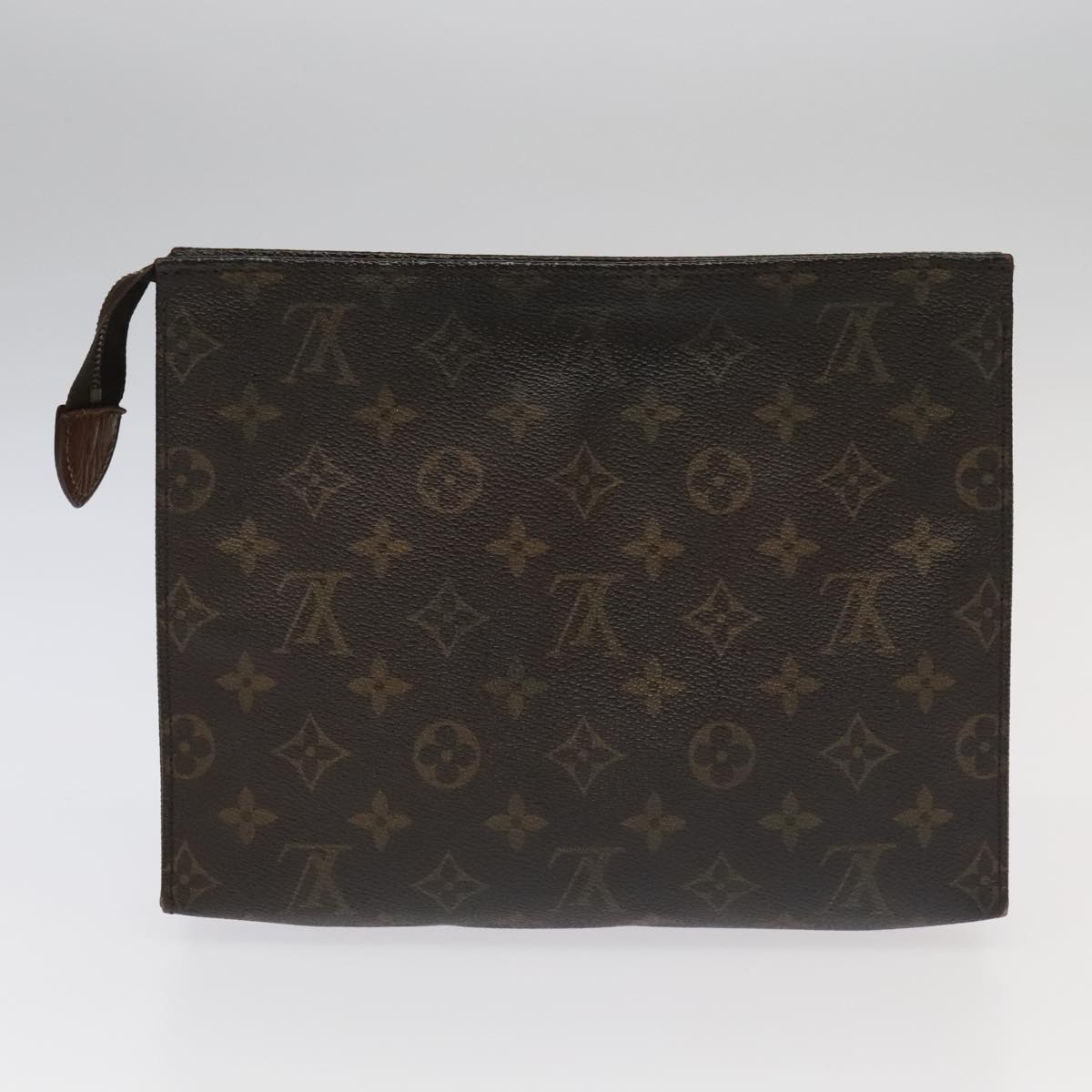 LOUIS VUITTON Monogram Poche Toilette 26 Pouch 2Set M47542 LV Auth 97871