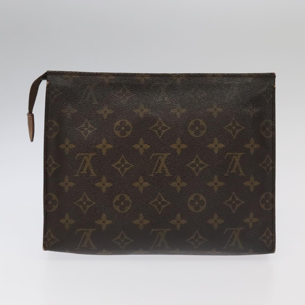 LOUIS VUITTON Monogram Poche Toilette 26 Pouch 2Set M47542 LV Auth 97871