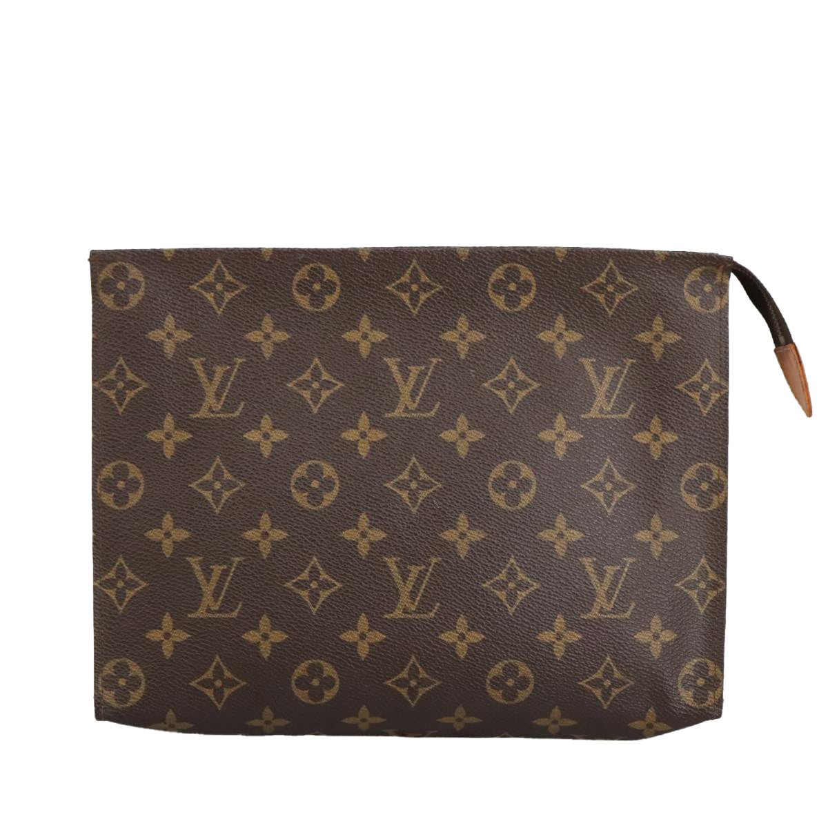 LOUIS VUITTON Monogram Poche Toilette 26 Pouch M47542 LV Auth 97872