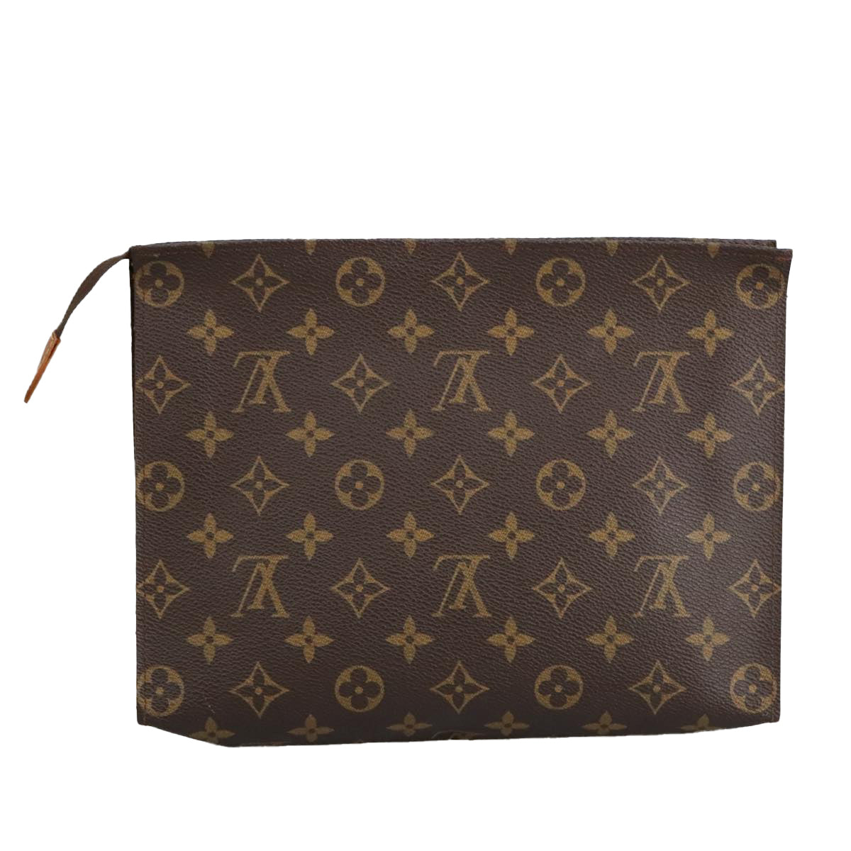 LOUIS VUITTON Monogram Poche Toilette 26 Pouch M47542 LV Auth 97872