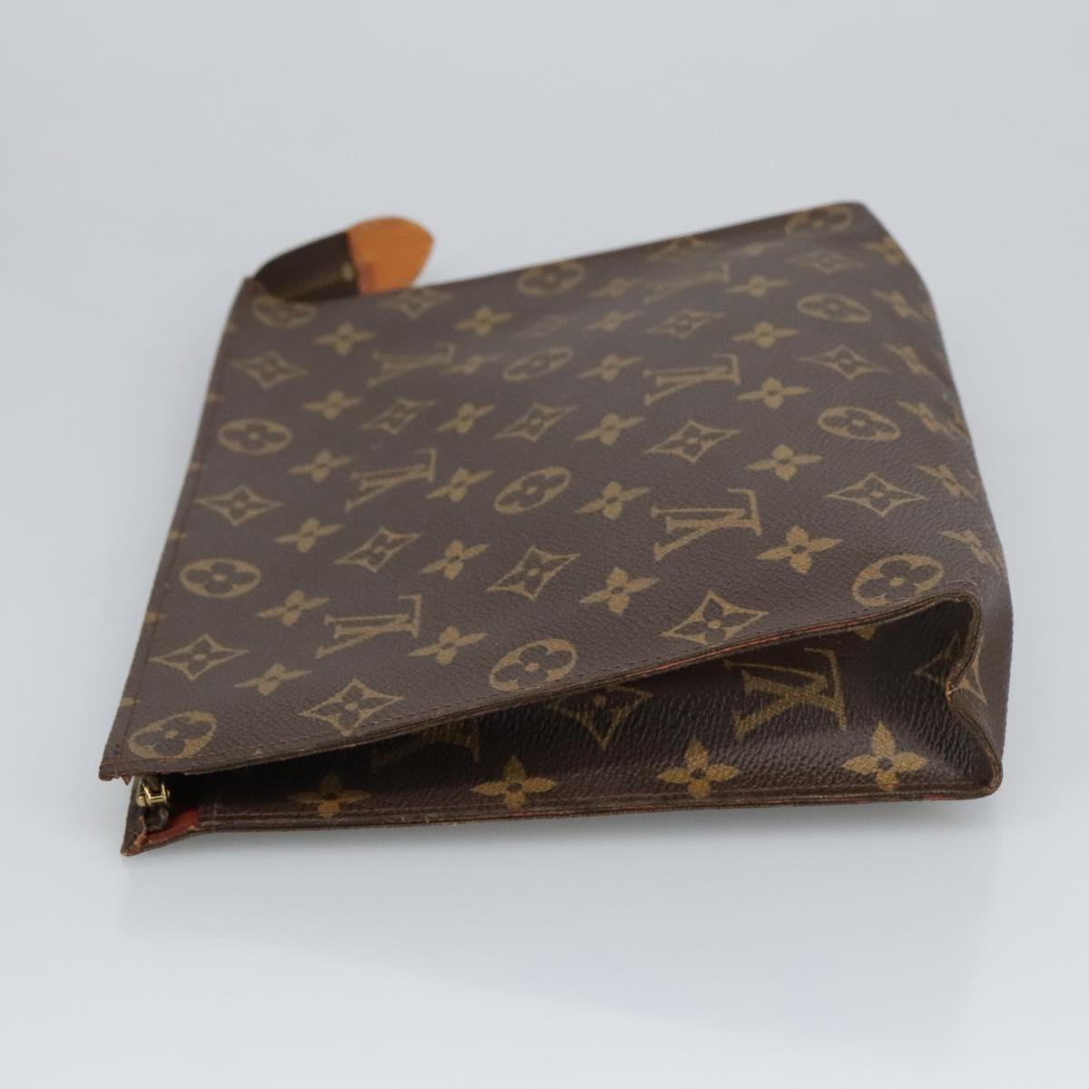 LOUIS VUITTON Monogram Poche Toilette 26 Pouch M47542 LV Auth 97872