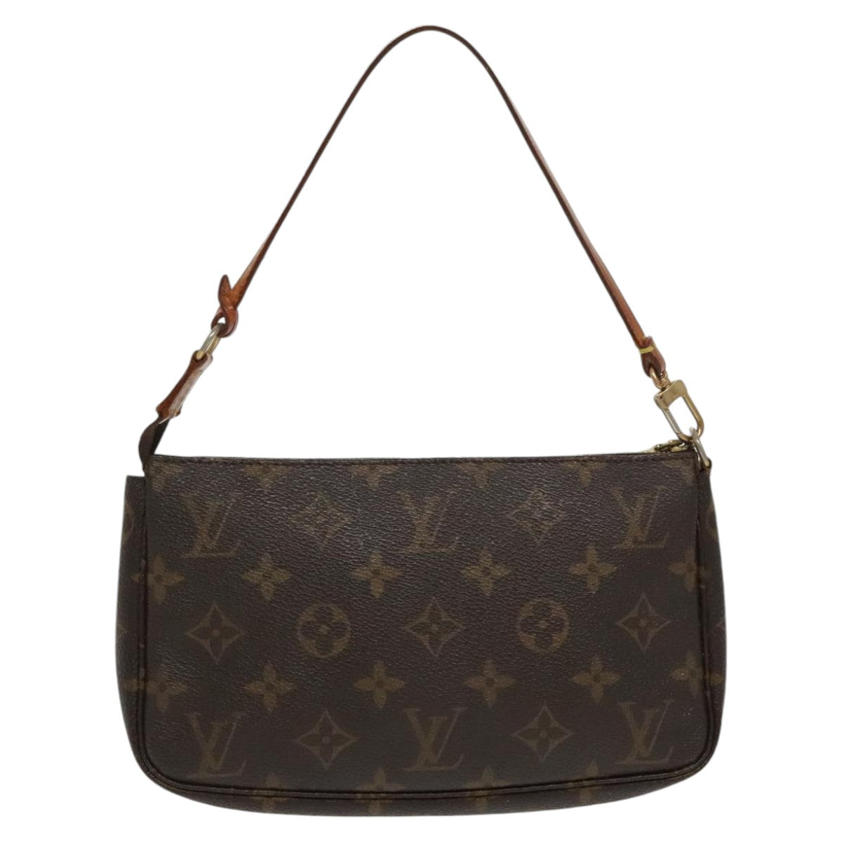 LOUIS VUITTON Monogram Pochette Accessoires Pouch M51980 LV Auth 97881