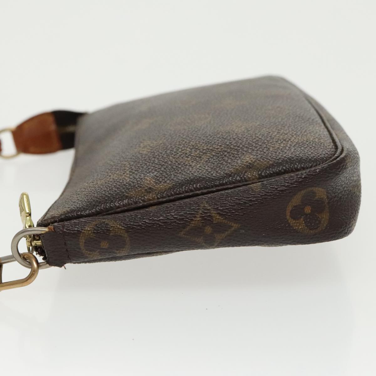 LOUIS VUITTON Monogram Pochette Accessoires Pouch M51980 LV Auth 97881