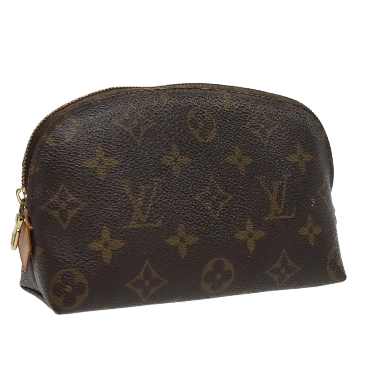 LOUIS VUITTON Monogram Pochette Cosmetic PM Cosmetic Pouch M47515 LV Auth 97884