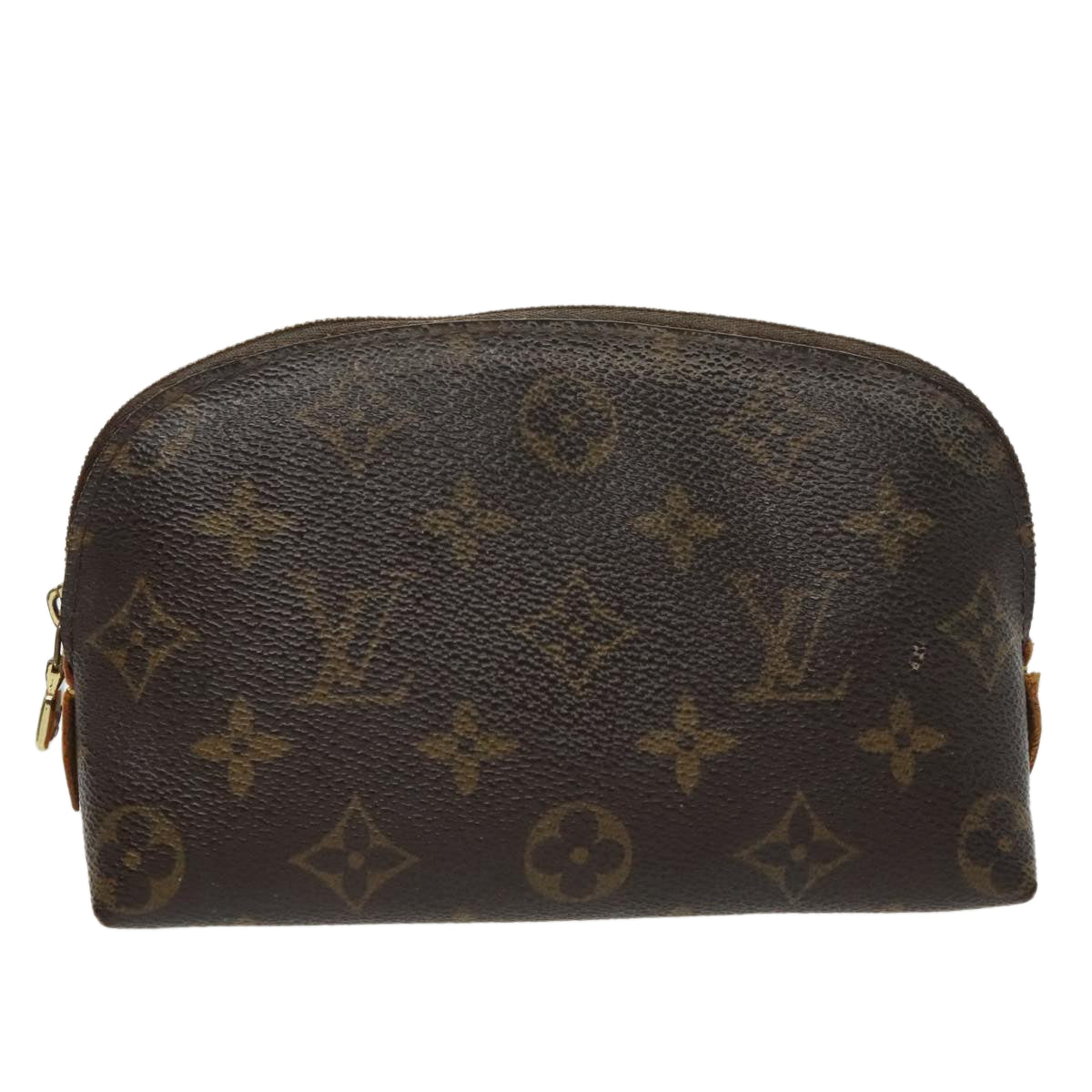 LOUIS VUITTON Monogram Pochette Cosmetic PM Cosmetic Pouch M47515 LV Auth 97884