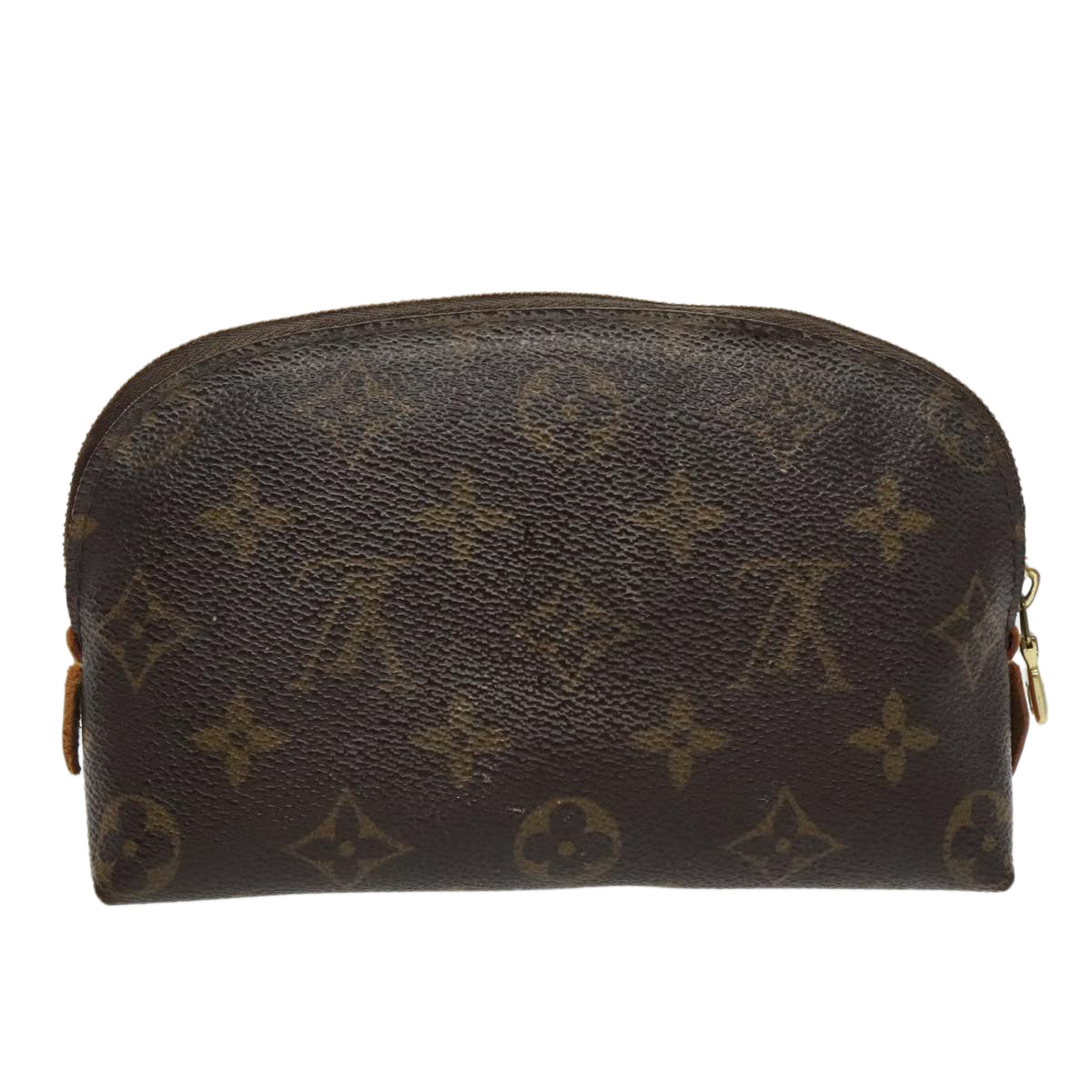 LOUIS VUITTON Monogram Pochette Cosmetic PM Cosmetic Pouch M47515 LV Auth 97884