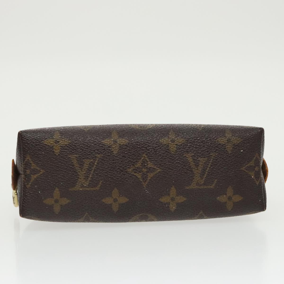 LOUIS VUITTON Monogram Pochette Cosmetic PM Cosmetic Pouch M47515 LV Auth 97884