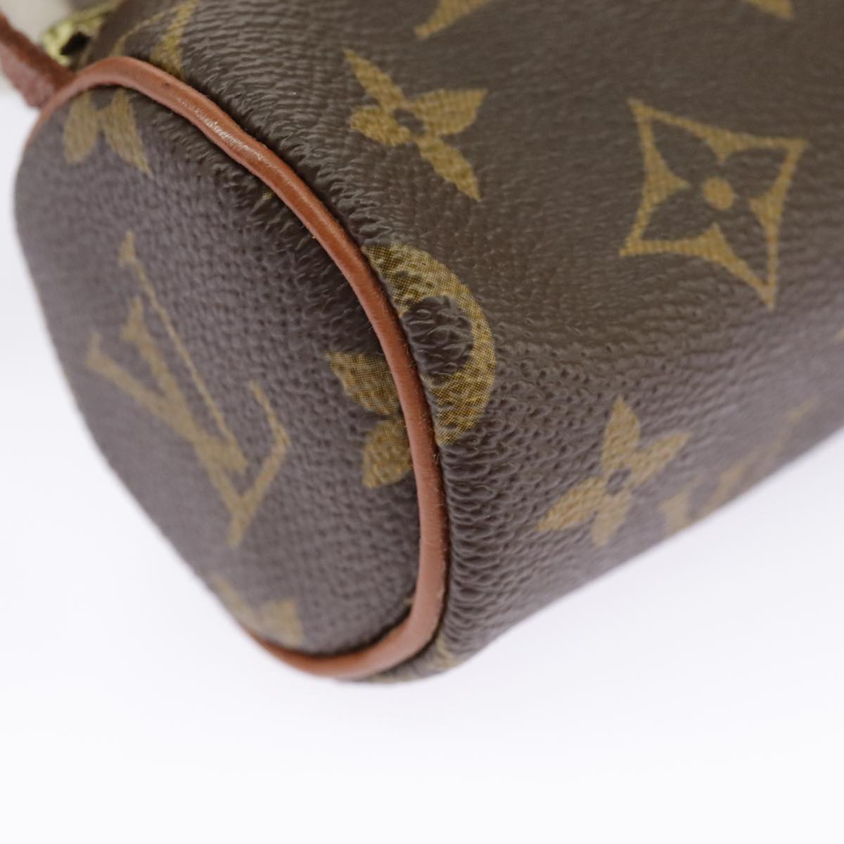 LOUIS VUITTON Monogram Papillon Pouch LV Auth 97892