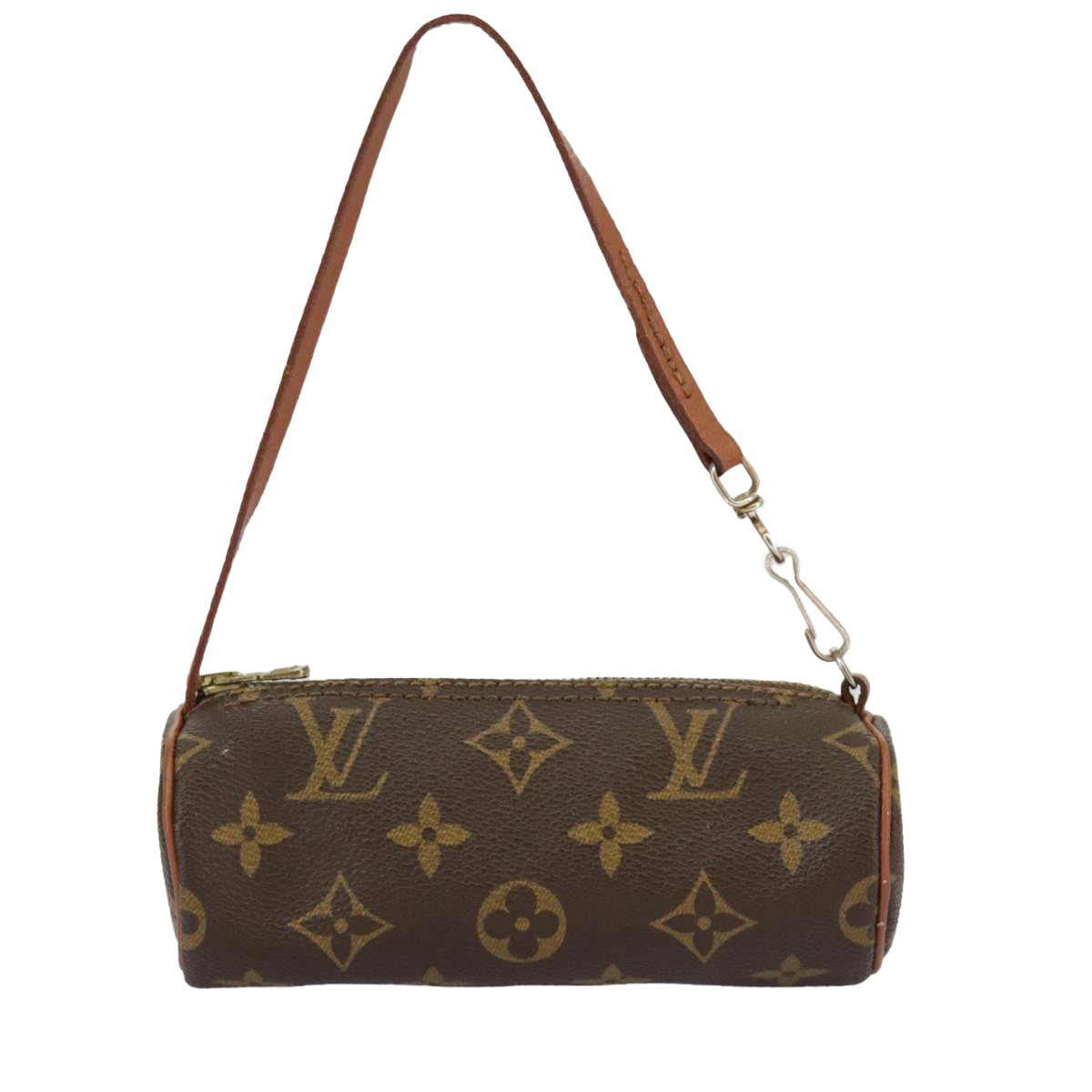 LOUIS VUITTON Monogram Papillon Pouch LV Auth 97892