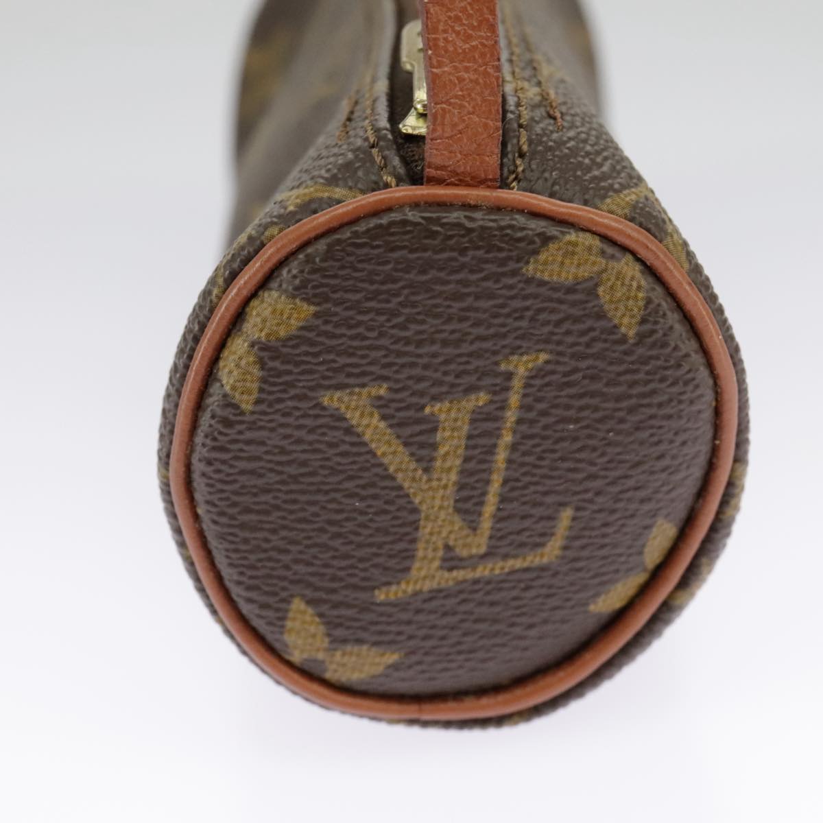 LOUIS VUITTON Monogram Papillon Pouch LV Auth 97892