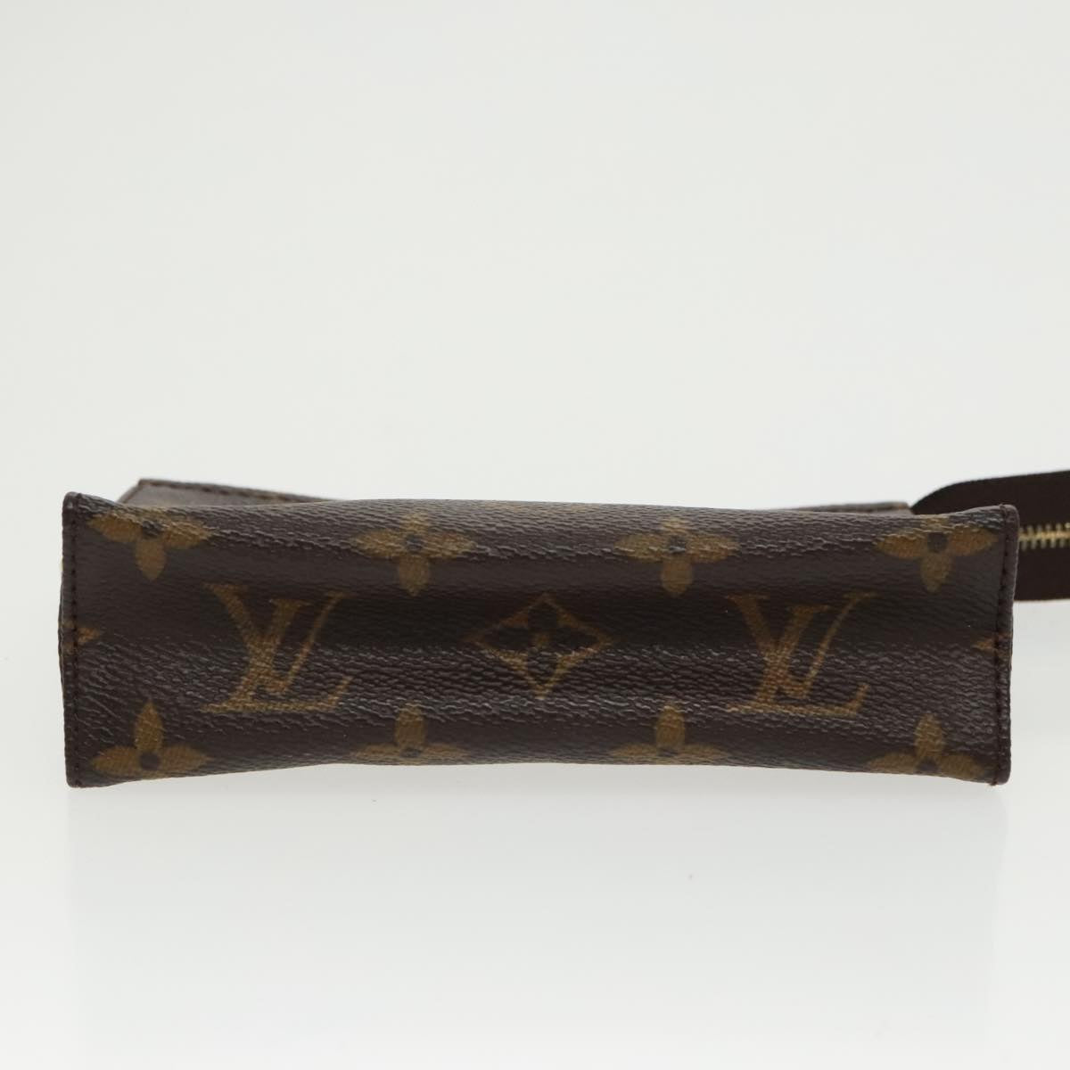 LOUIS VUITTON Monogram Poche Toilette 15 Pouch M47546 LV Auth 97893