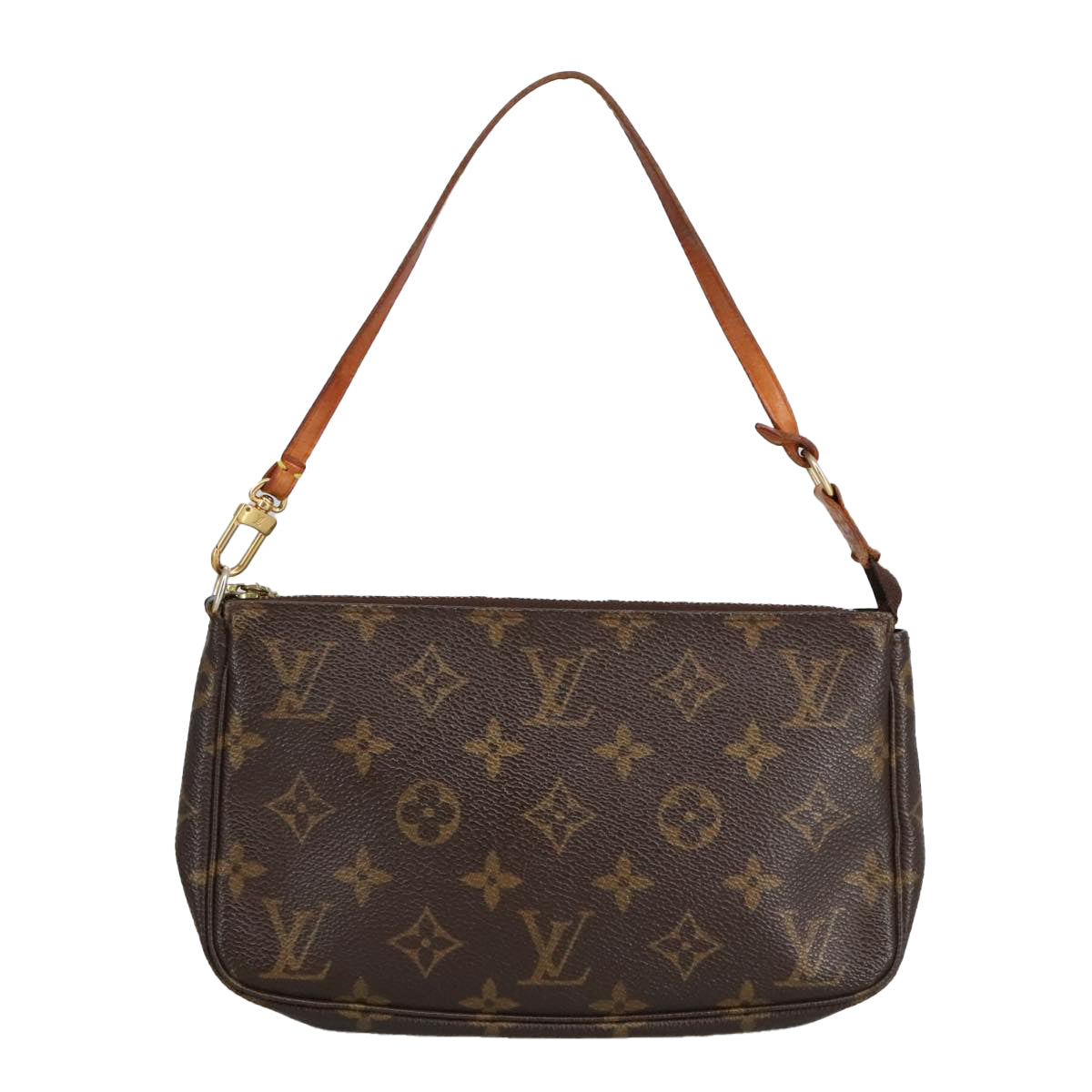 LOUIS VUITTON Monogram Pochette Accessoires Pouch M51980 LV Auth 97900