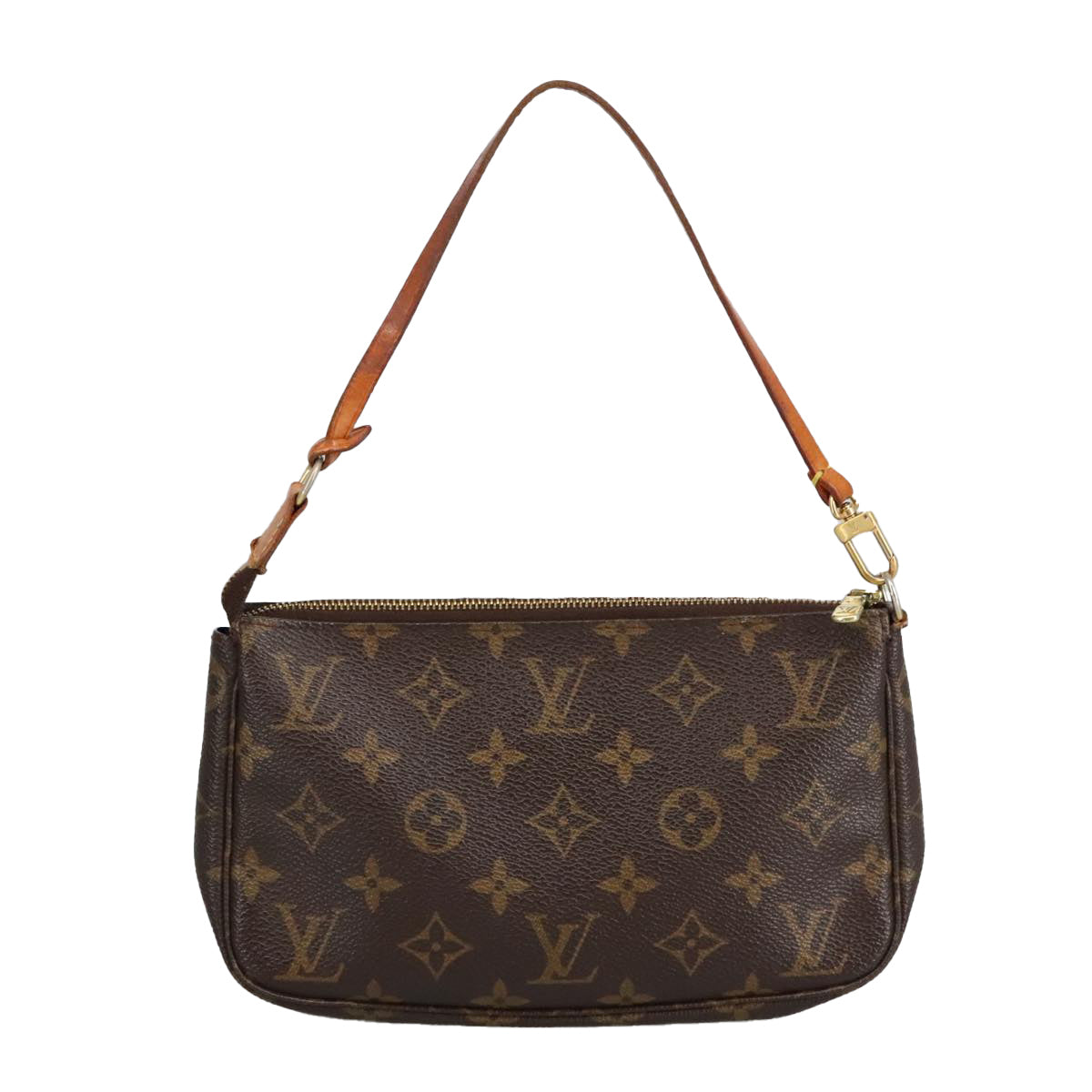 LOUIS VUITTON Monogram Pochette Accessoires Pouch M51980 LV Auth 97900