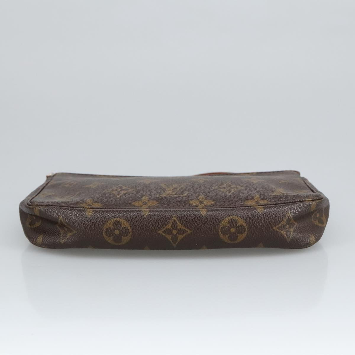 LOUIS VUITTON Monogram Pochette Accessoires Pouch M51980 LV Auth 97900