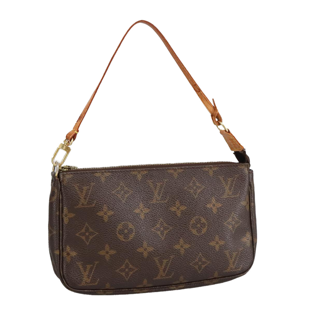 LOUIS VUITTON Monogram Pochette Accessoires Pouch M51980 LV Auth 97906