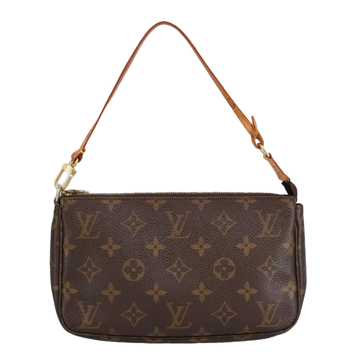 LOUIS VUITTON Monogram Pochette Accessoires Pouch M51980 LV Auth 97906