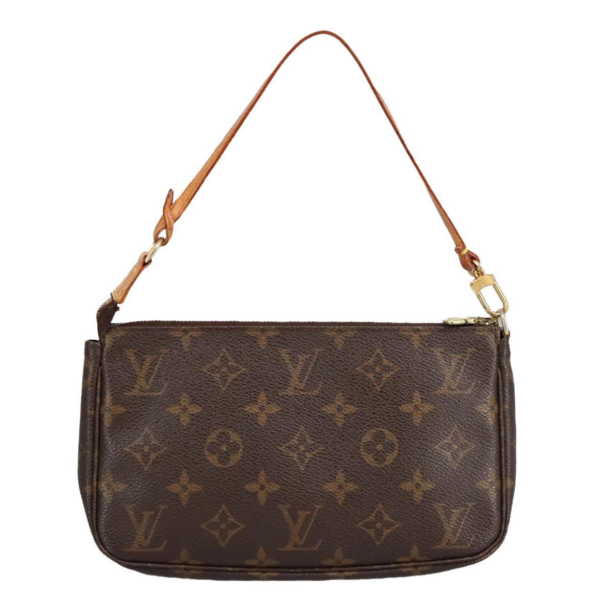 LOUIS VUITTON Monogram Pochette Accessoires Pouch M51980 LV Auth 97906