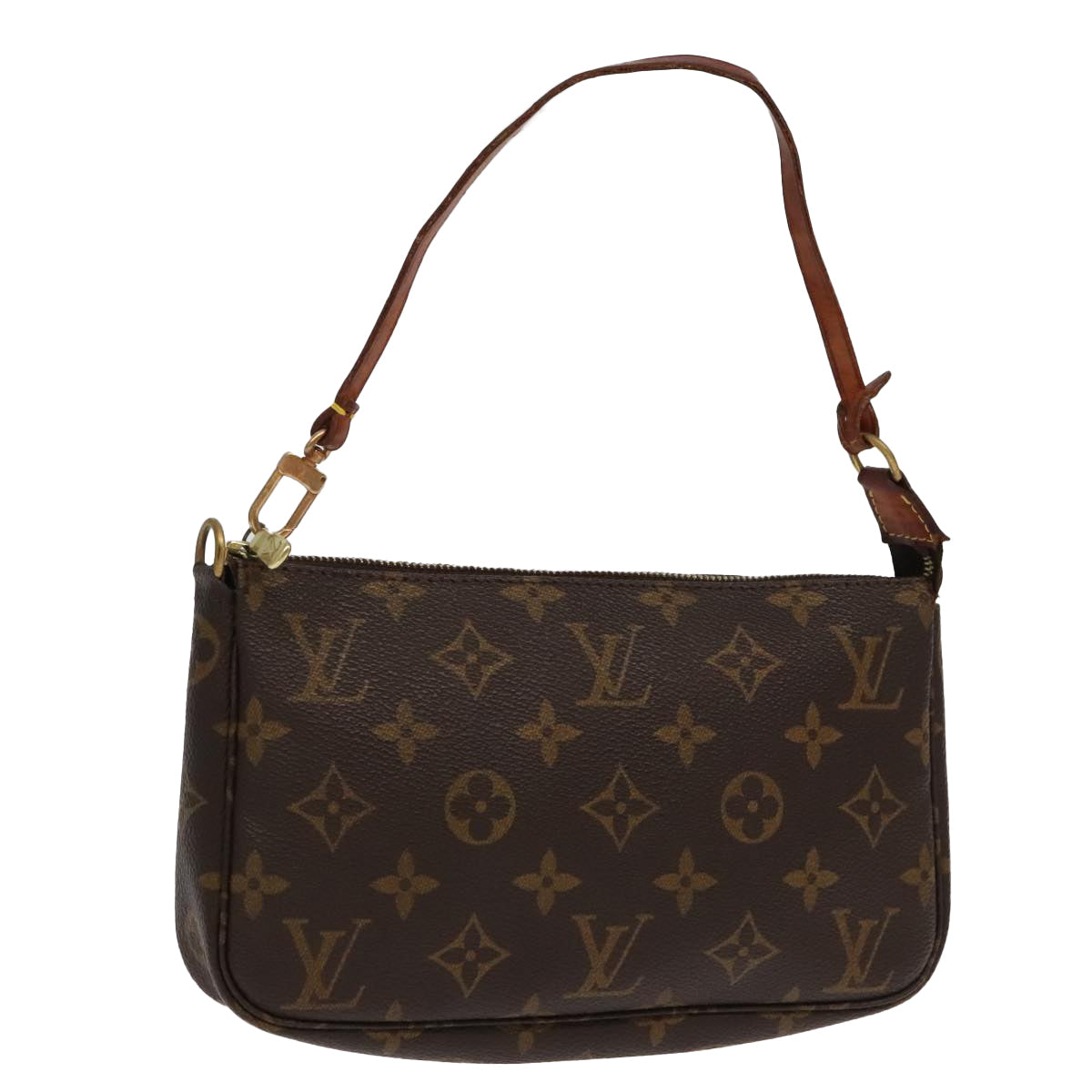 LOUIS VUITTON Monogram Pochette Accessoires Pouch M51980 LV Auth 97925