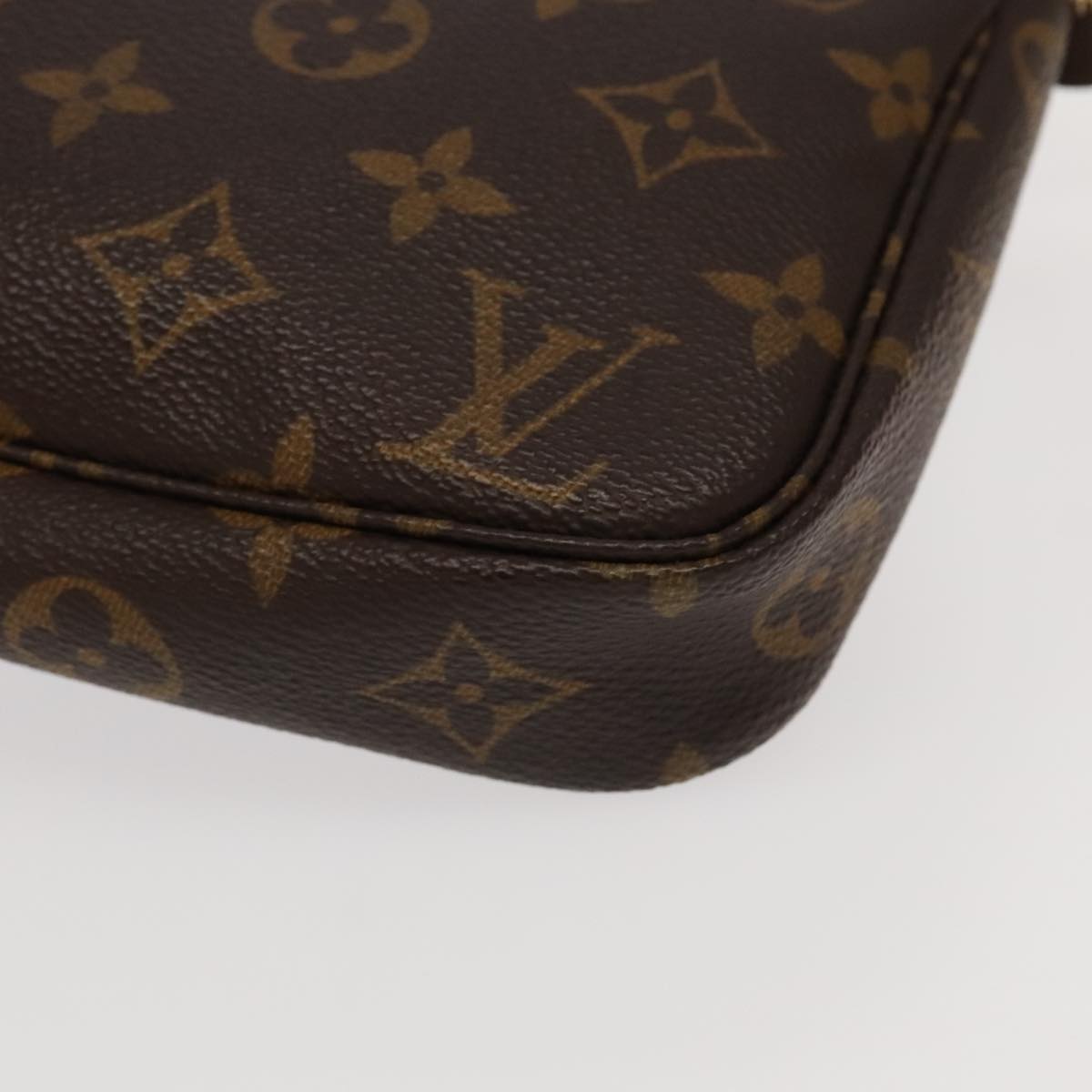 LOUIS VUITTON Monogram Pochette Accessoires Pouch M51980 LV Auth 97925