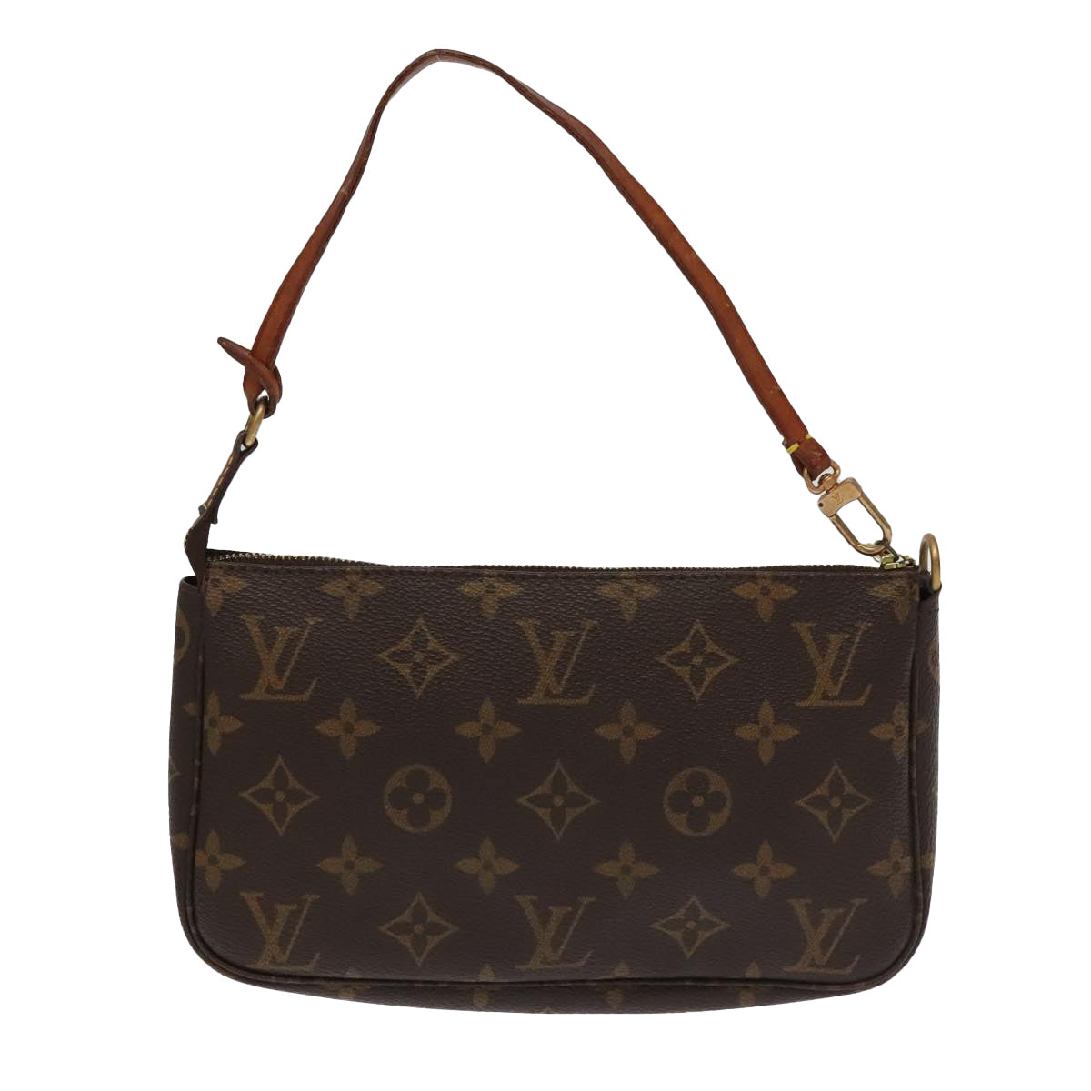 LOUIS VUITTON Monogram Pochette Accessoires Pouch M51980 LV Auth 97925