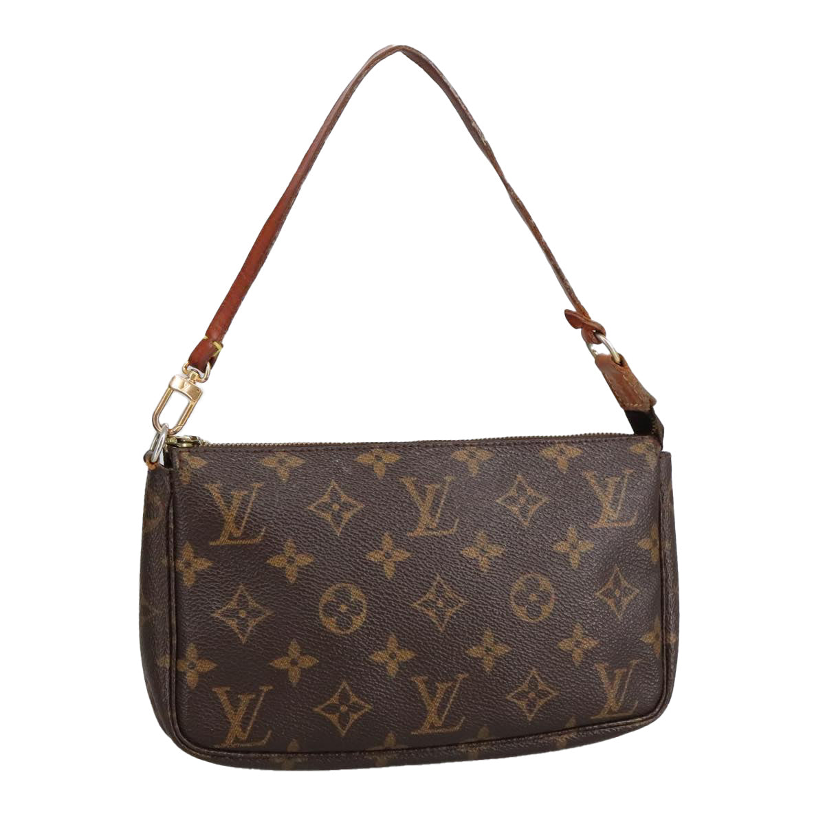 LOUIS VUITTON Monogram Pochette Accessoires Pouch M51980 LV Auth 97926