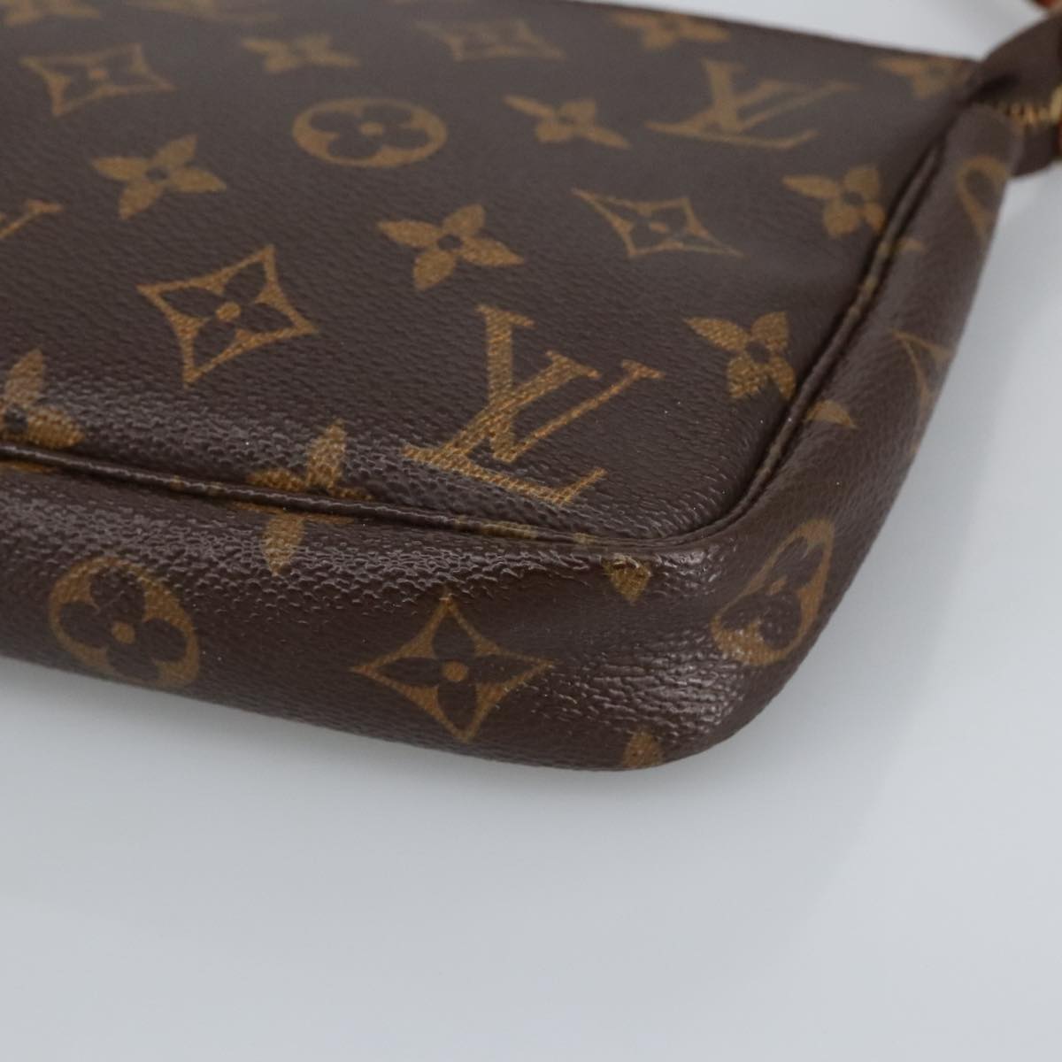 LOUIS VUITTON Monogram Pochette Accessoires Pouch M51980 LV Auth 97926