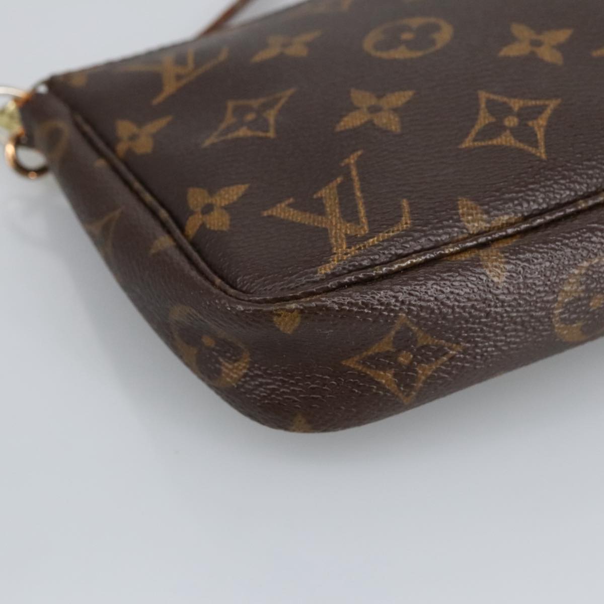 LOUIS VUITTON Monogram Pochette Accessoires Pouch M51980 LV Auth 97926