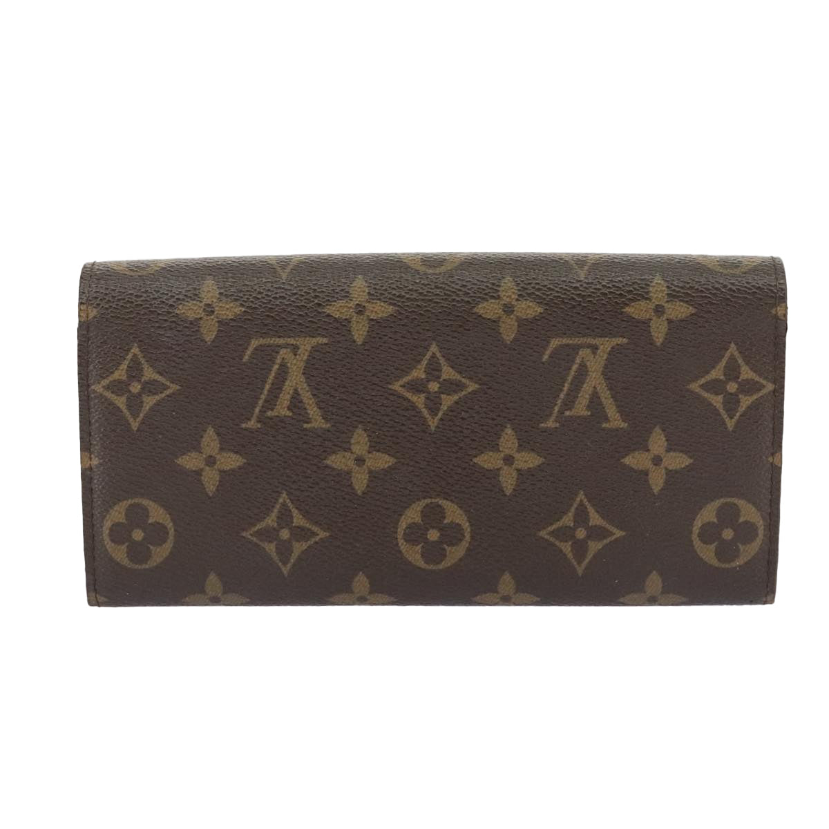 LOUIS VUITTON Monogram Portefeuille Emilie Long Wallet Green M60137 Auth 97933