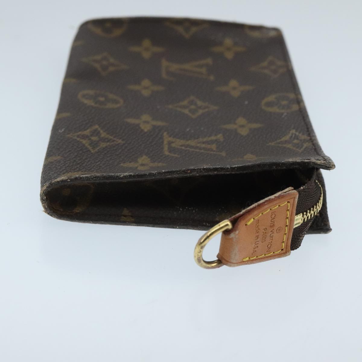 LOUIS VUITTON Monogram Bucket PM Accessory Pouch LV Auth 97938