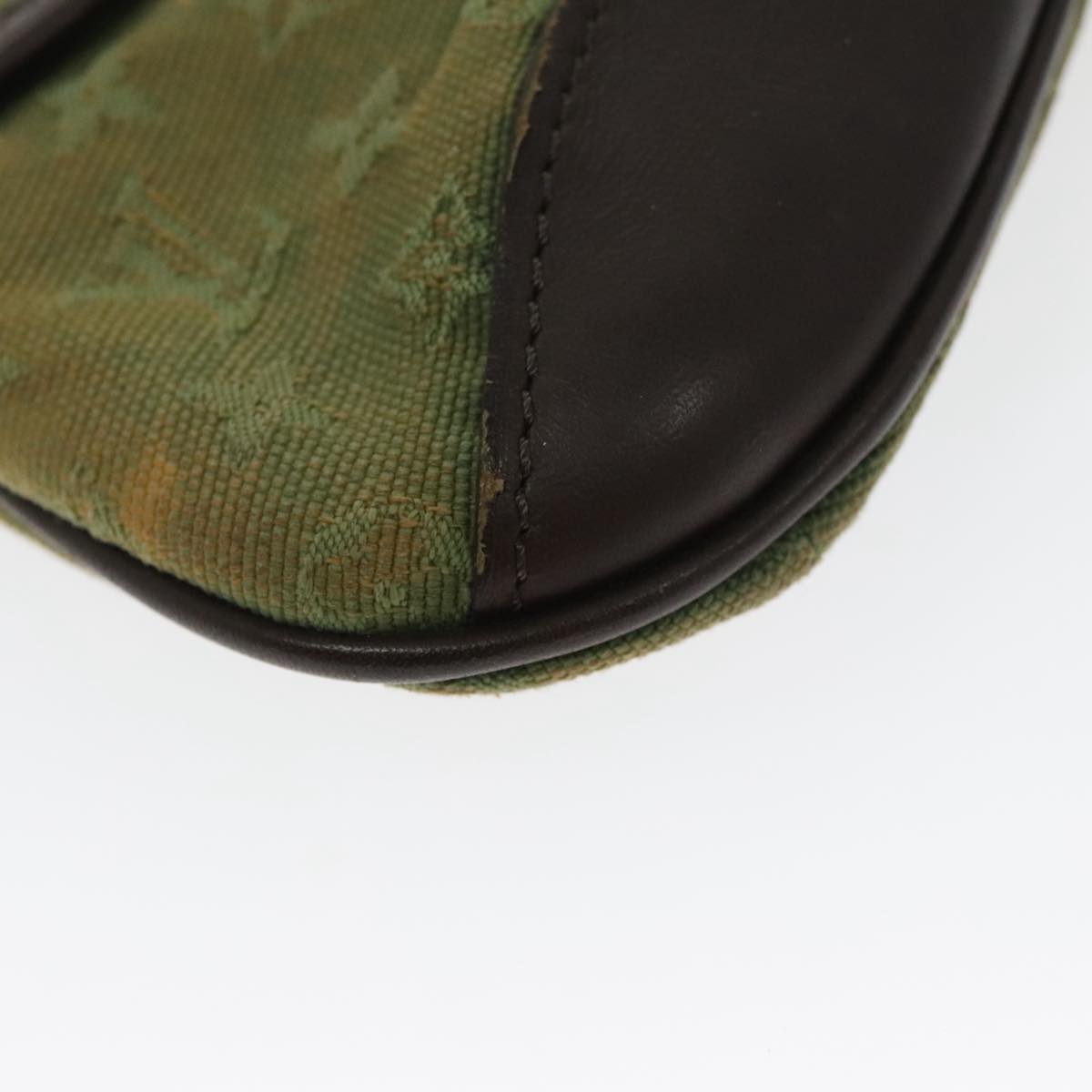 LOUIS VUITTON Monogram Mini Ansophie Pouch Pouch Khaki M92698 LV Auth 97941